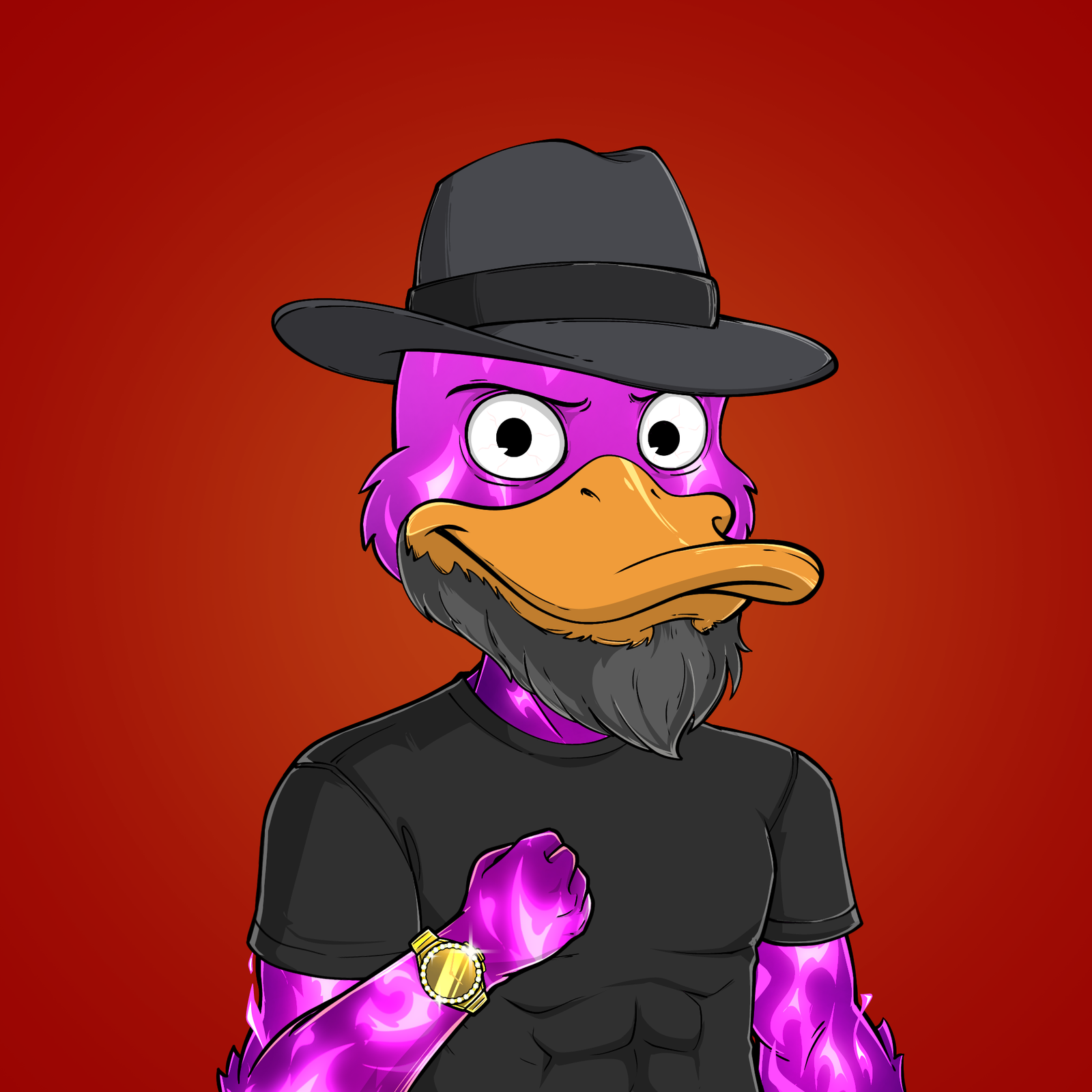 Grumpy Duck #2180