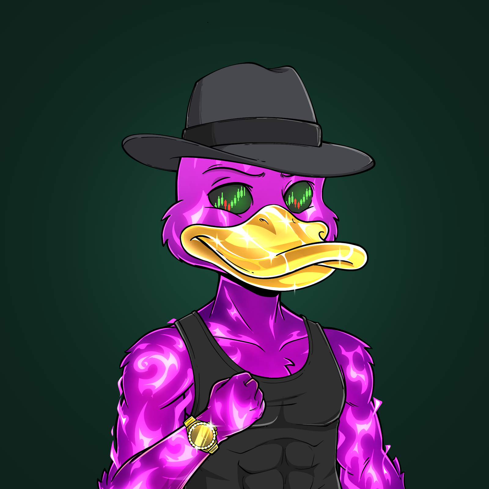 Grumpy Duck #2182