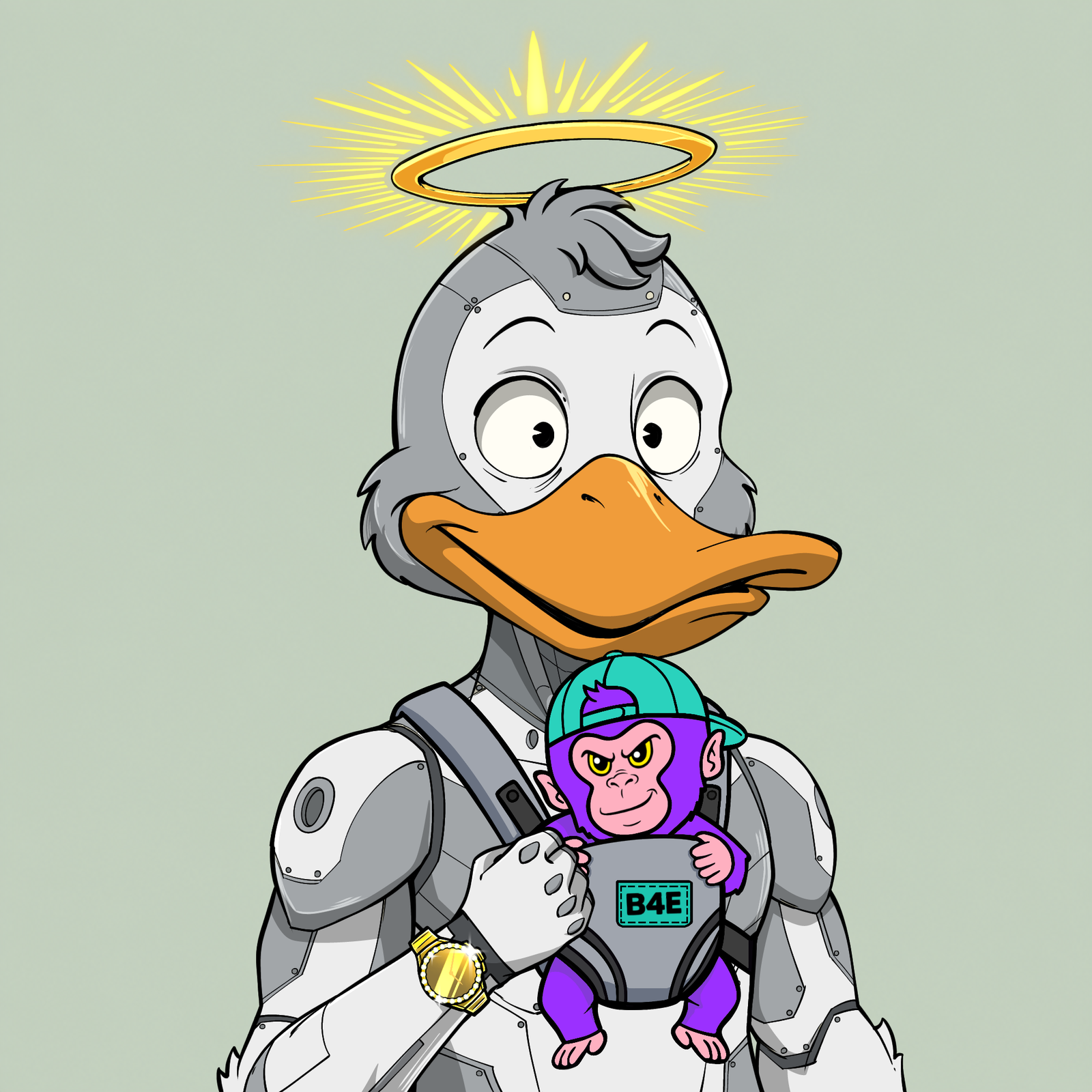 Grumpy Duck #2300