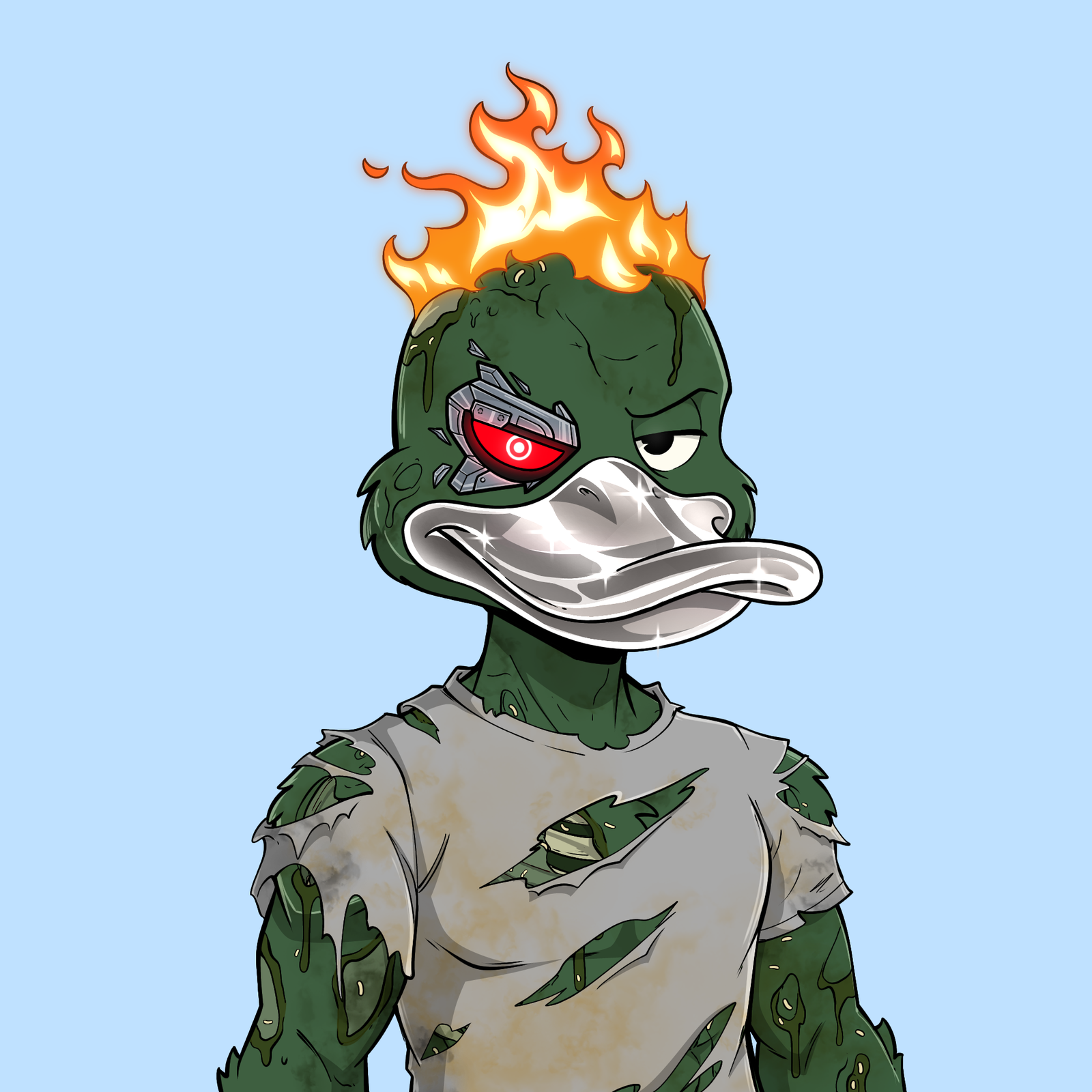 Grumpy Duck #381