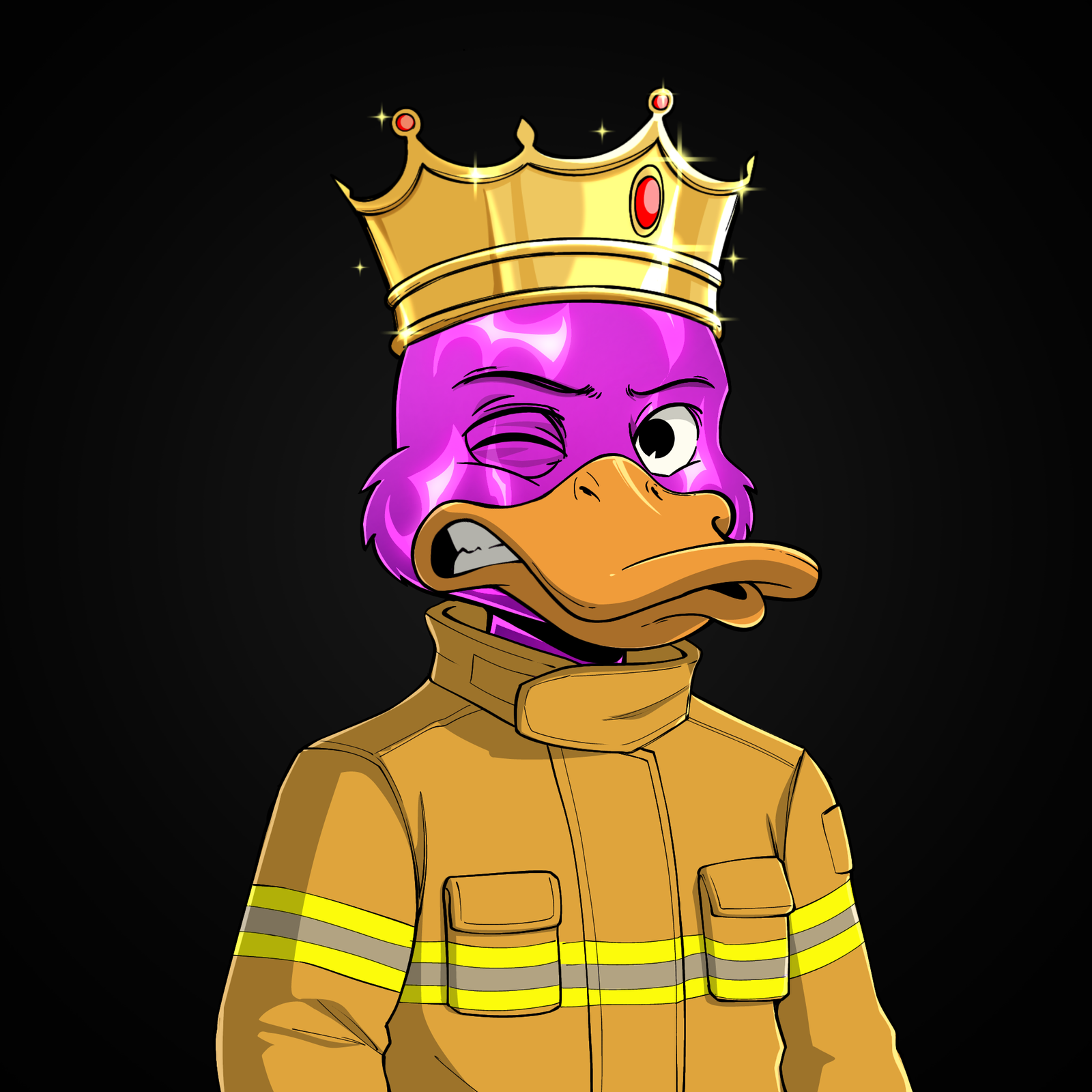 Grumpy Duck #510