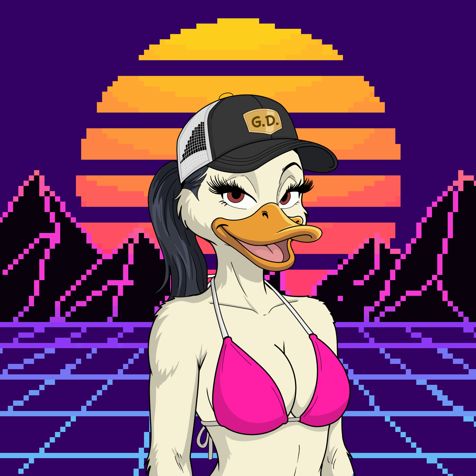 Grumpy Duck #513