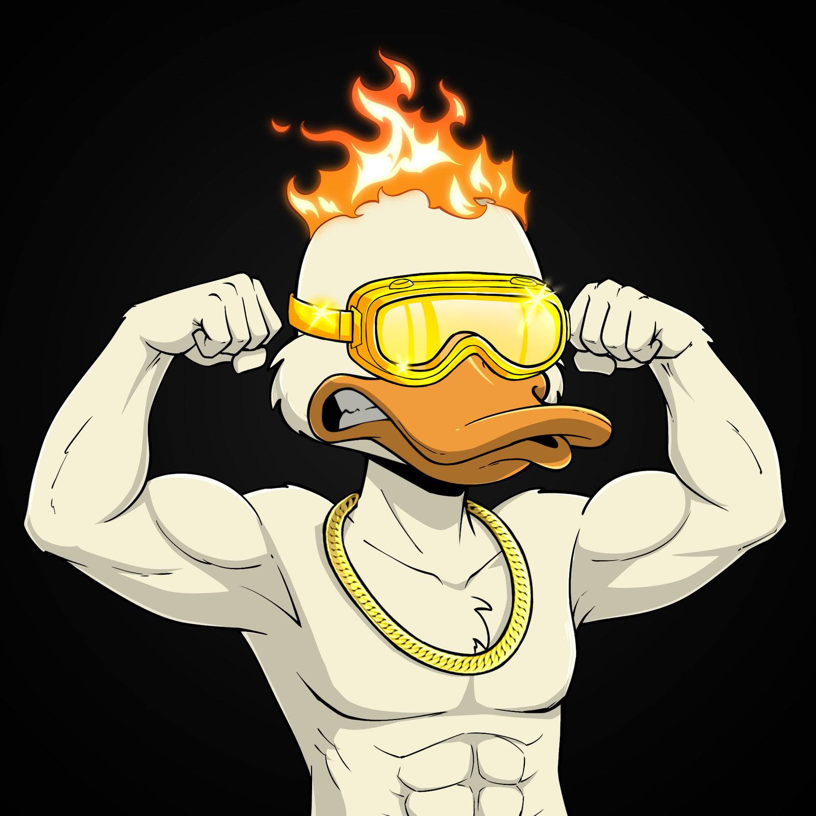 Grumpy Duck #521
