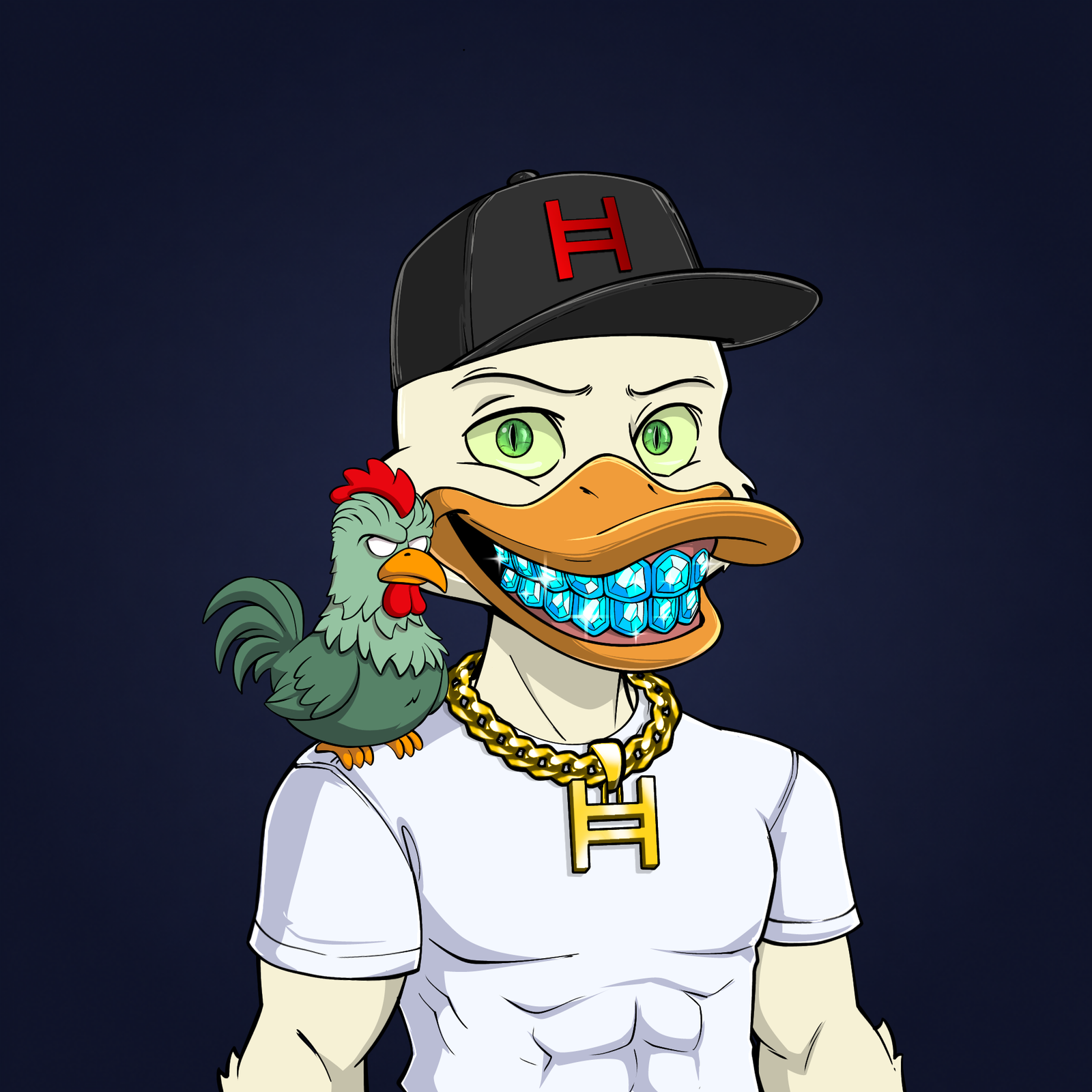 Grumpy Duck #595