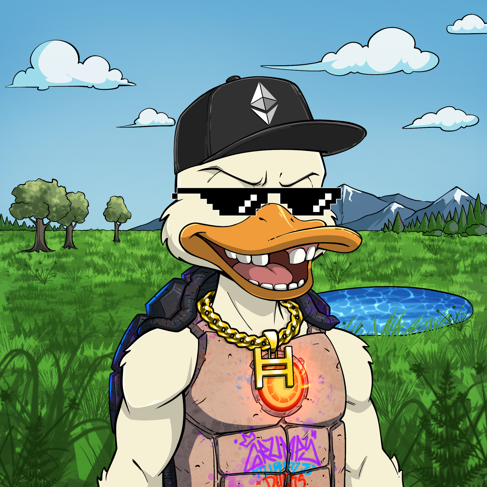Grumpy Duck #598