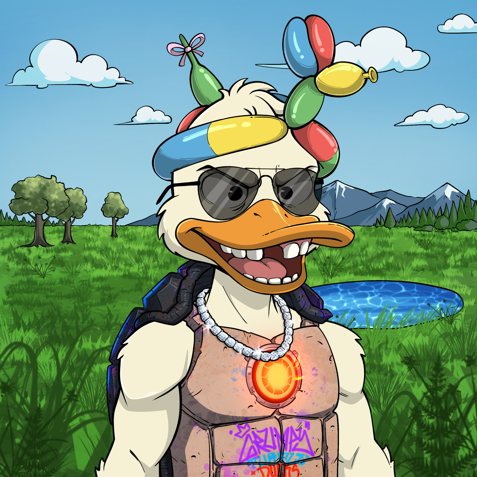 Grumpy Duck #612