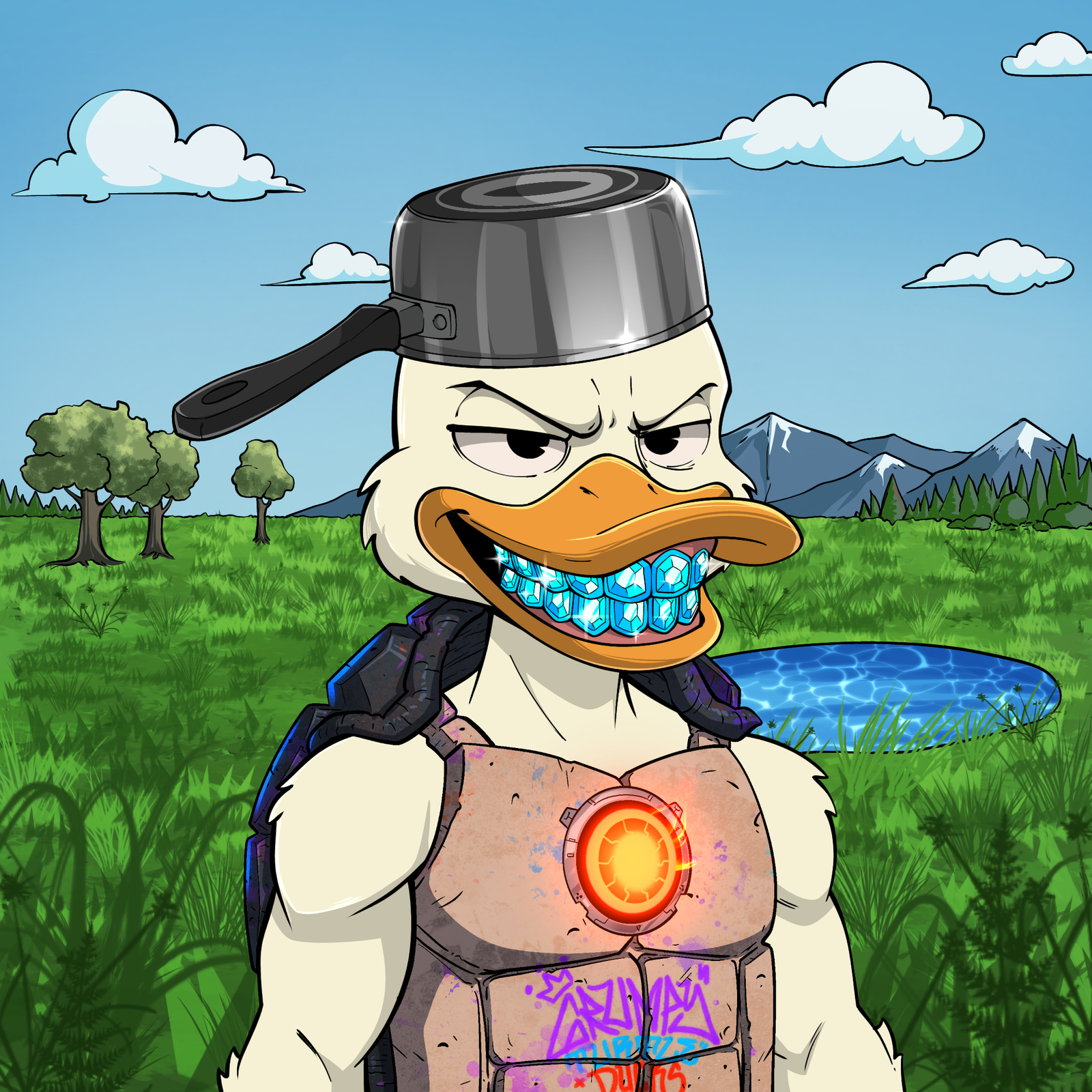 Grumpy Duck #633