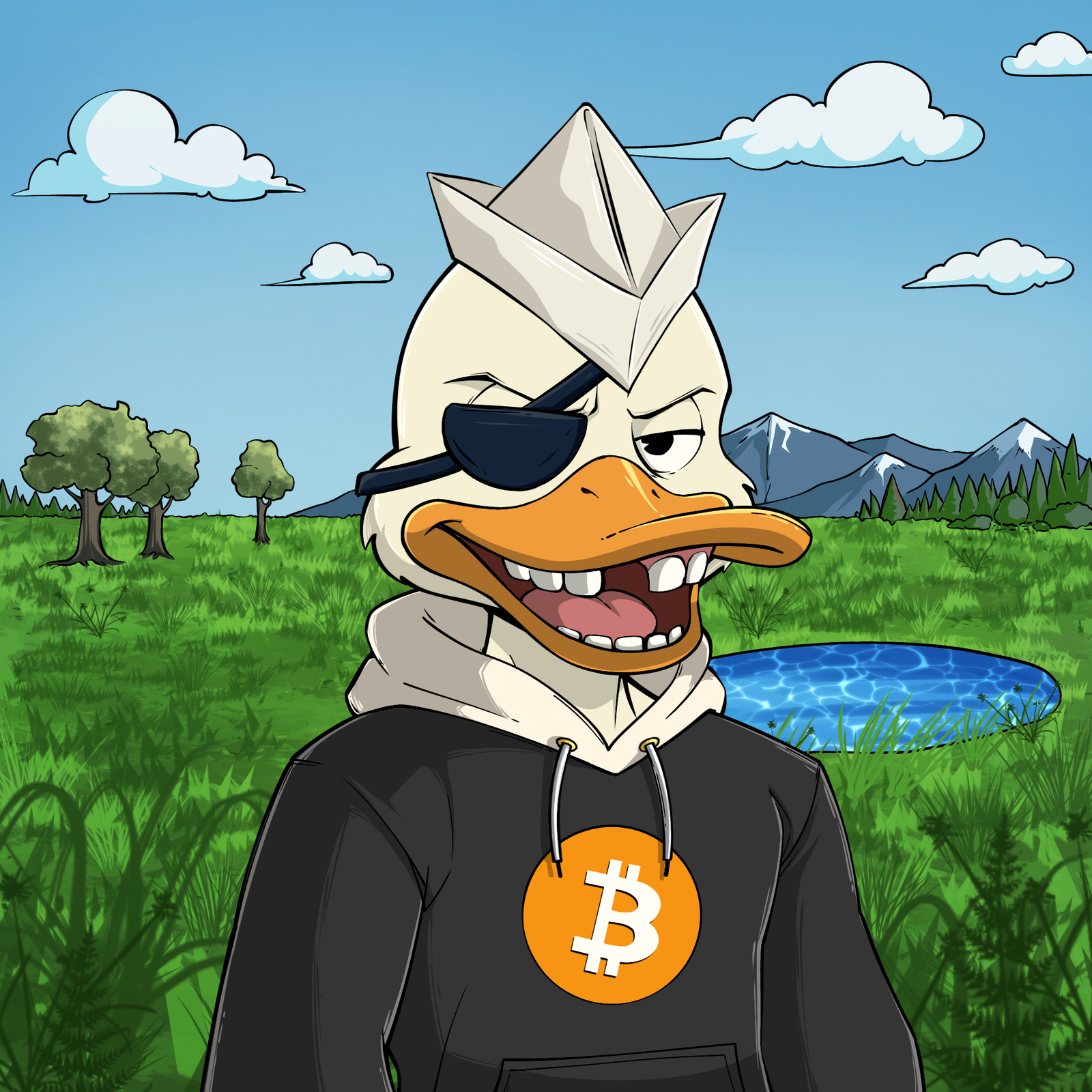 Grumpy Duck #654