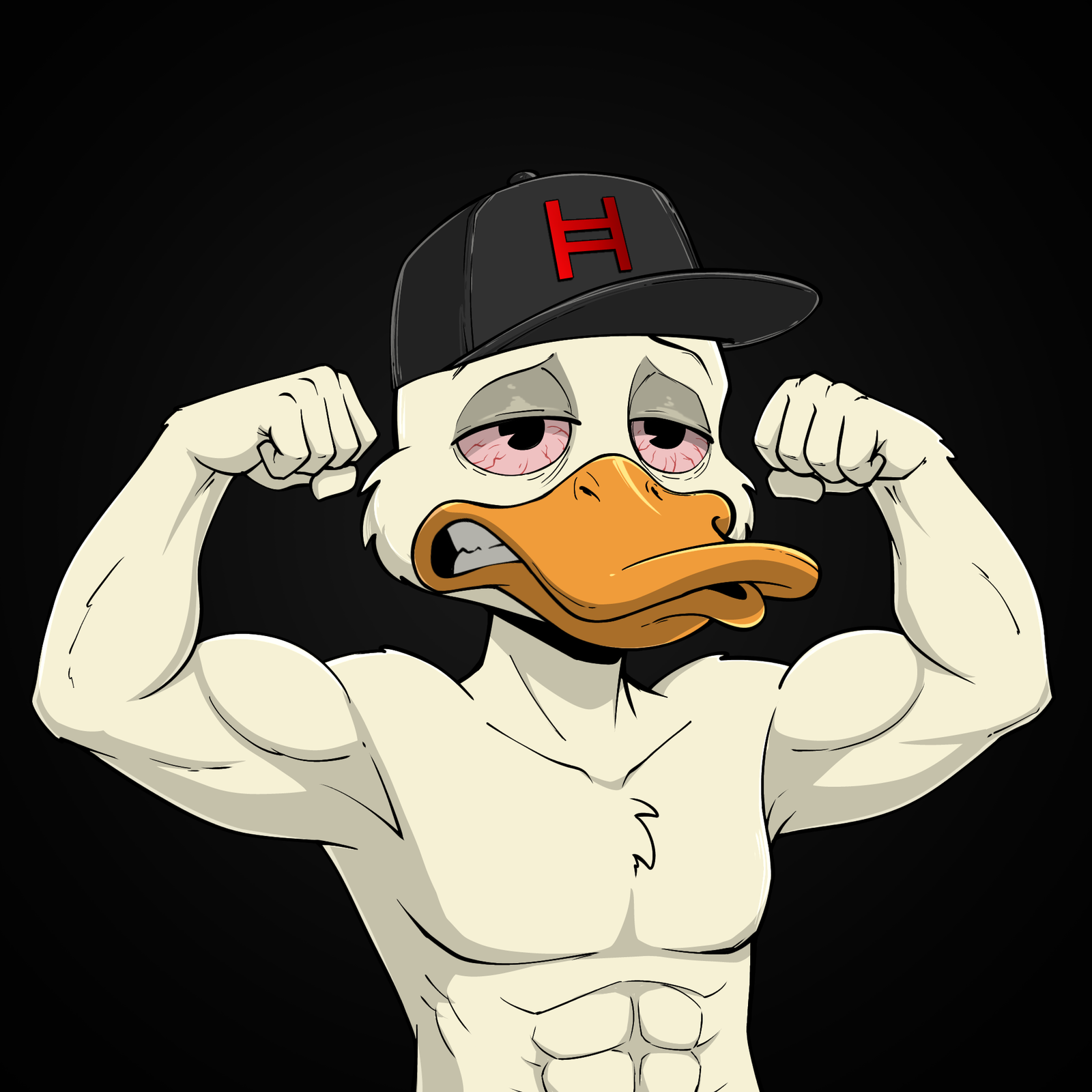 Grumpy Duck #666
