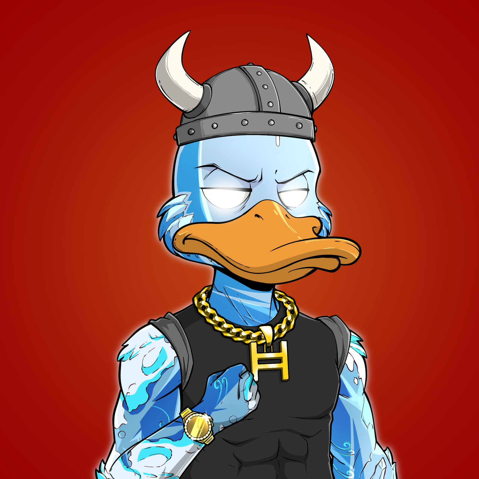 Grumpy Duck #684