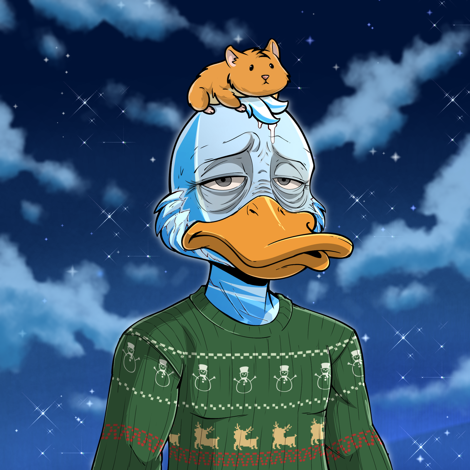 Grumpy Duck #700