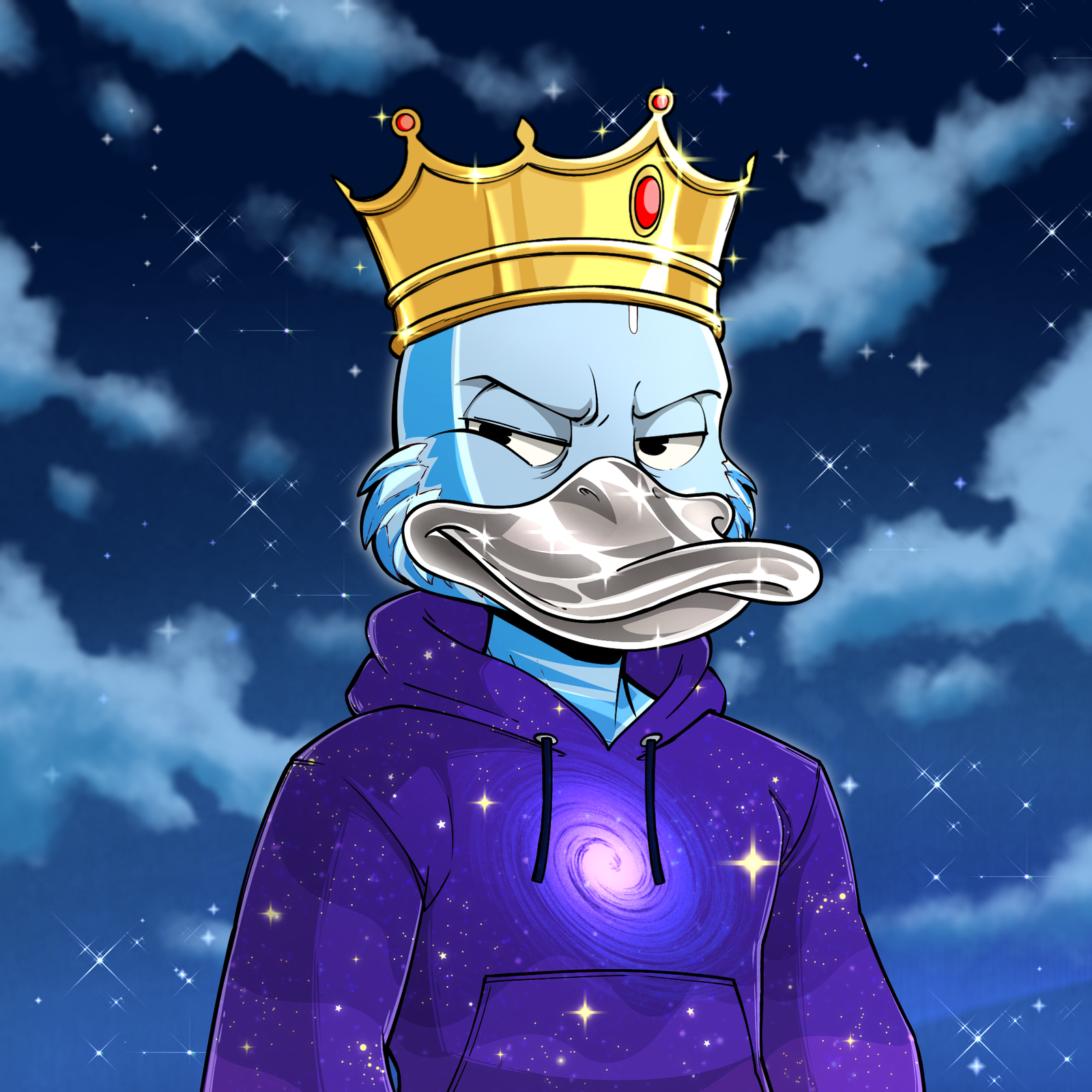 Grumpy Duck #703