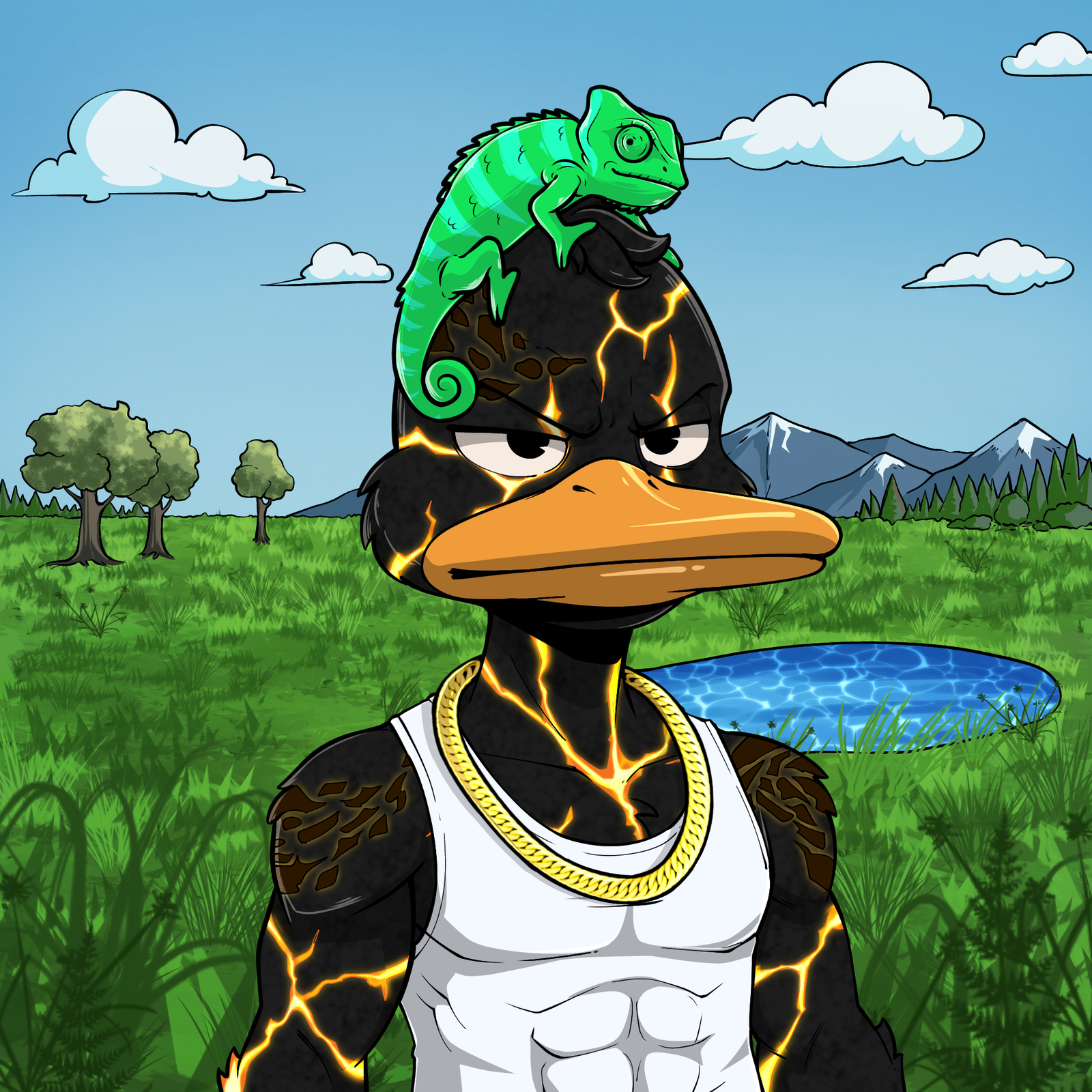 Grumpy Duck #2875