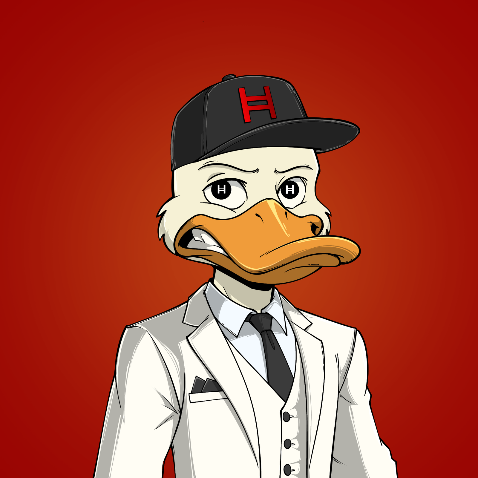 Grumpy Duck #3016