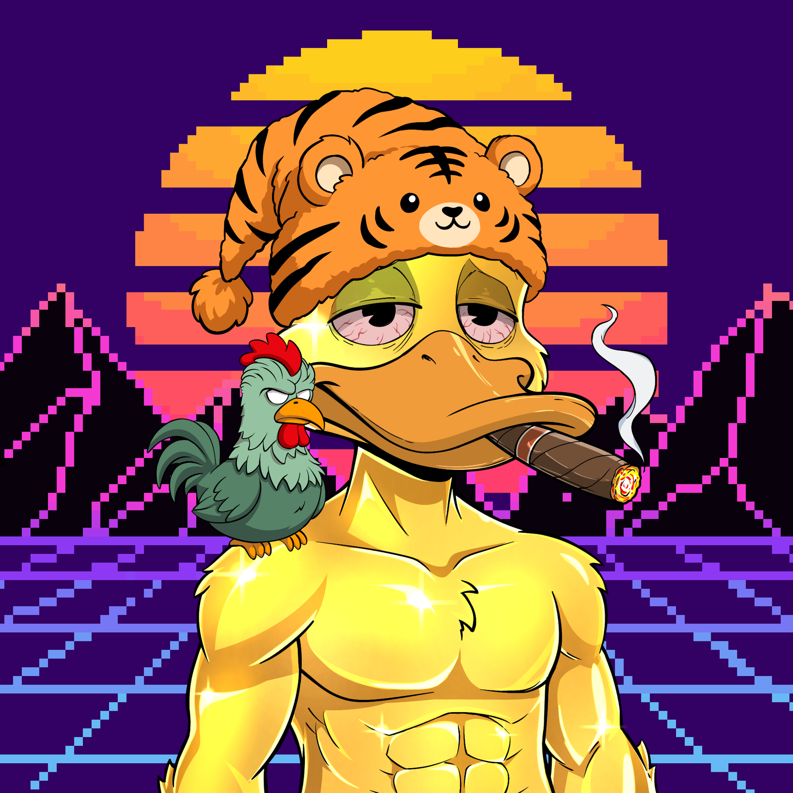 Grumpy Duck #3300