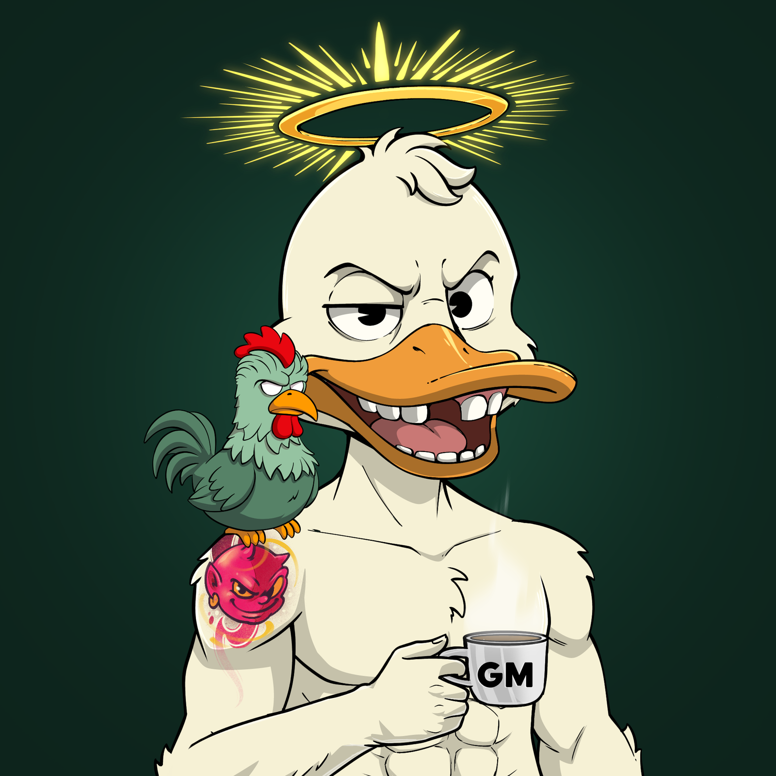 Grumpy Duck #68
