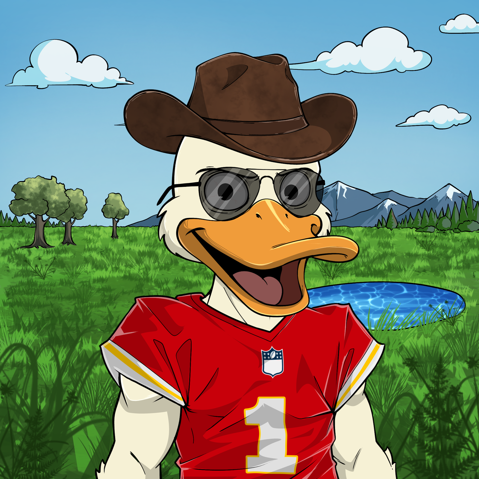 Grumpy Duck #1002