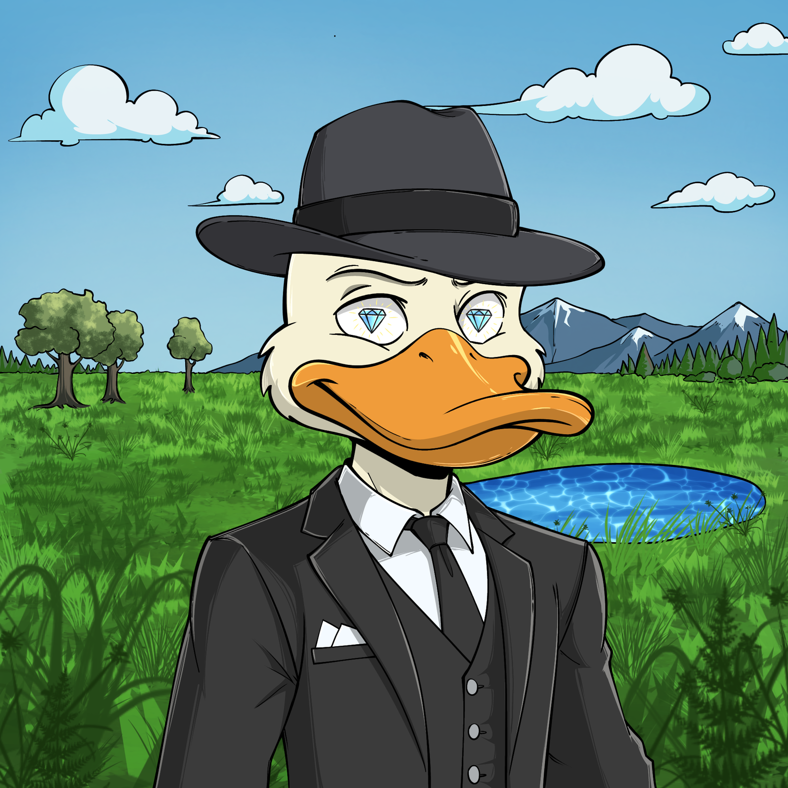 Grumpy Duck #1033