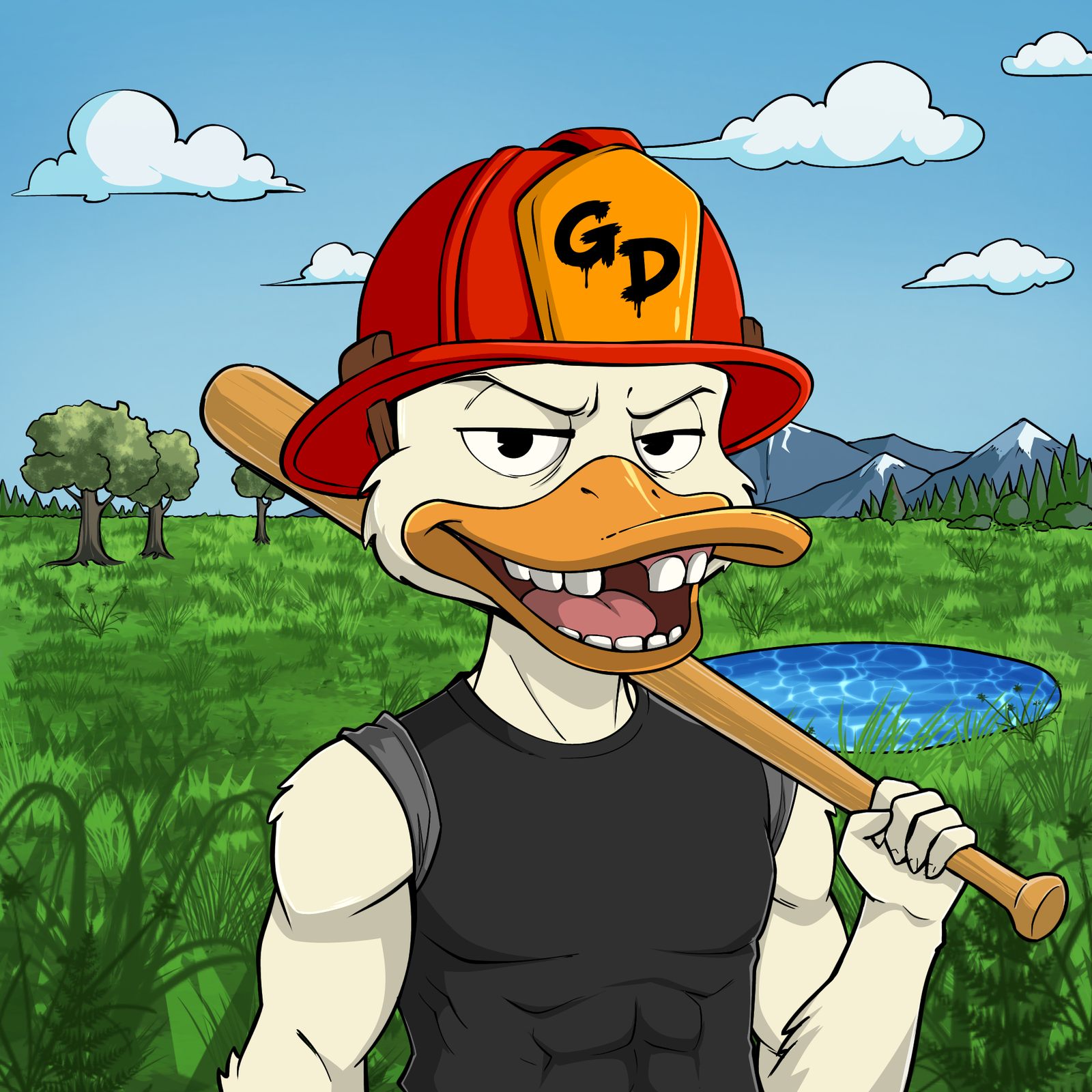 Grumpy Duck #1084