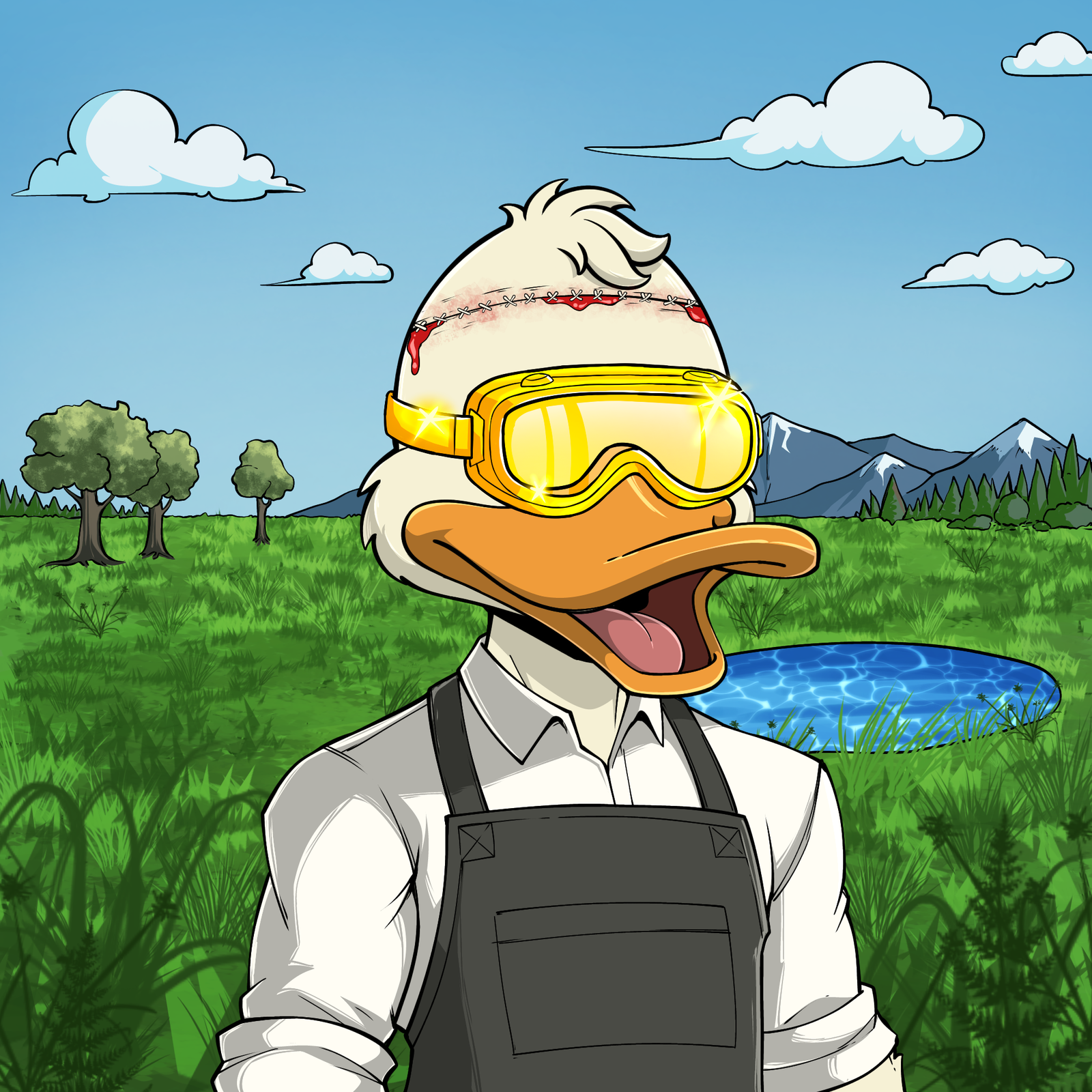 Grumpy Duck #1140