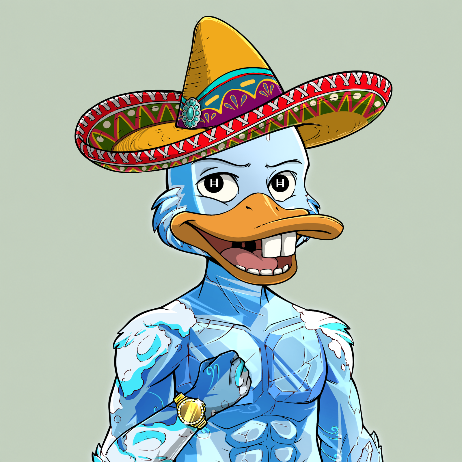 Grumpy Duck #1186