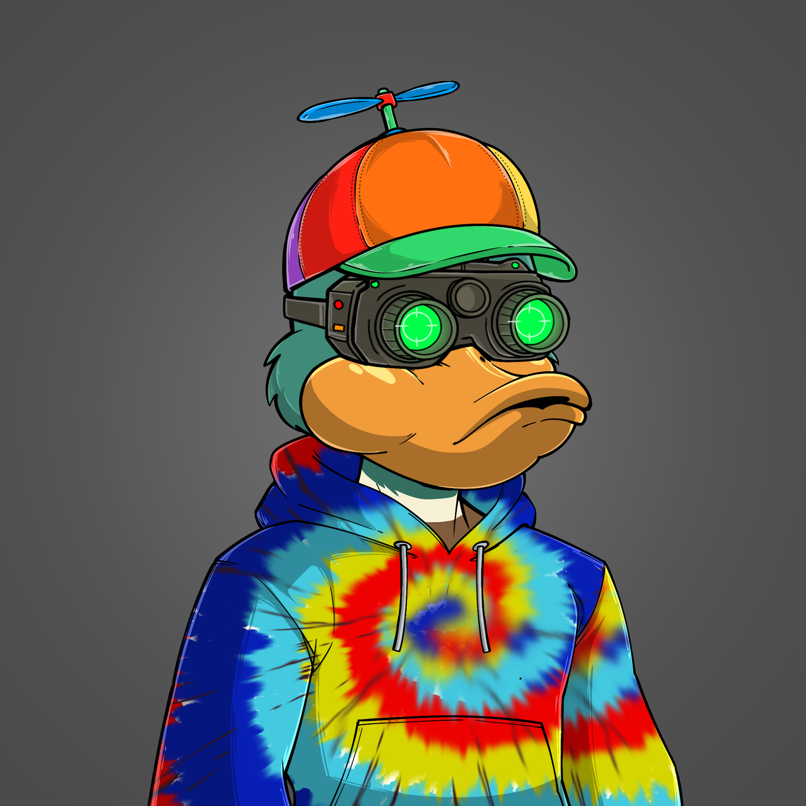 Grumpy Duck #1217