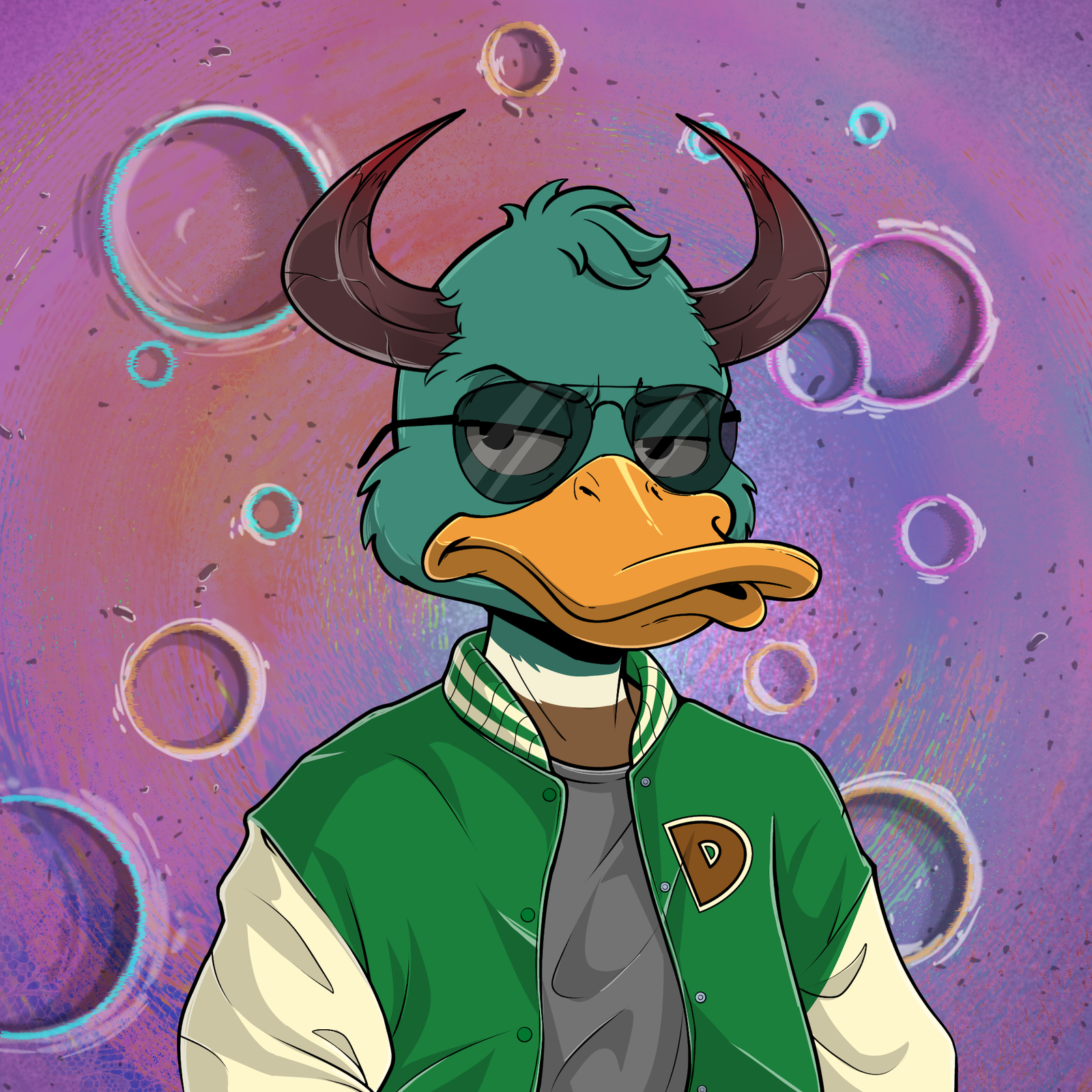 Grumpy Duck #1222