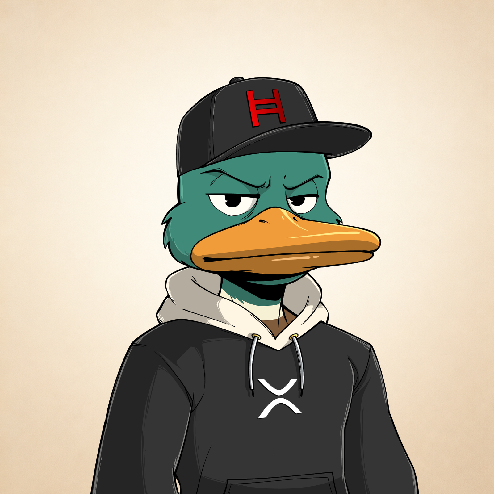 Grumpy Duck #1238