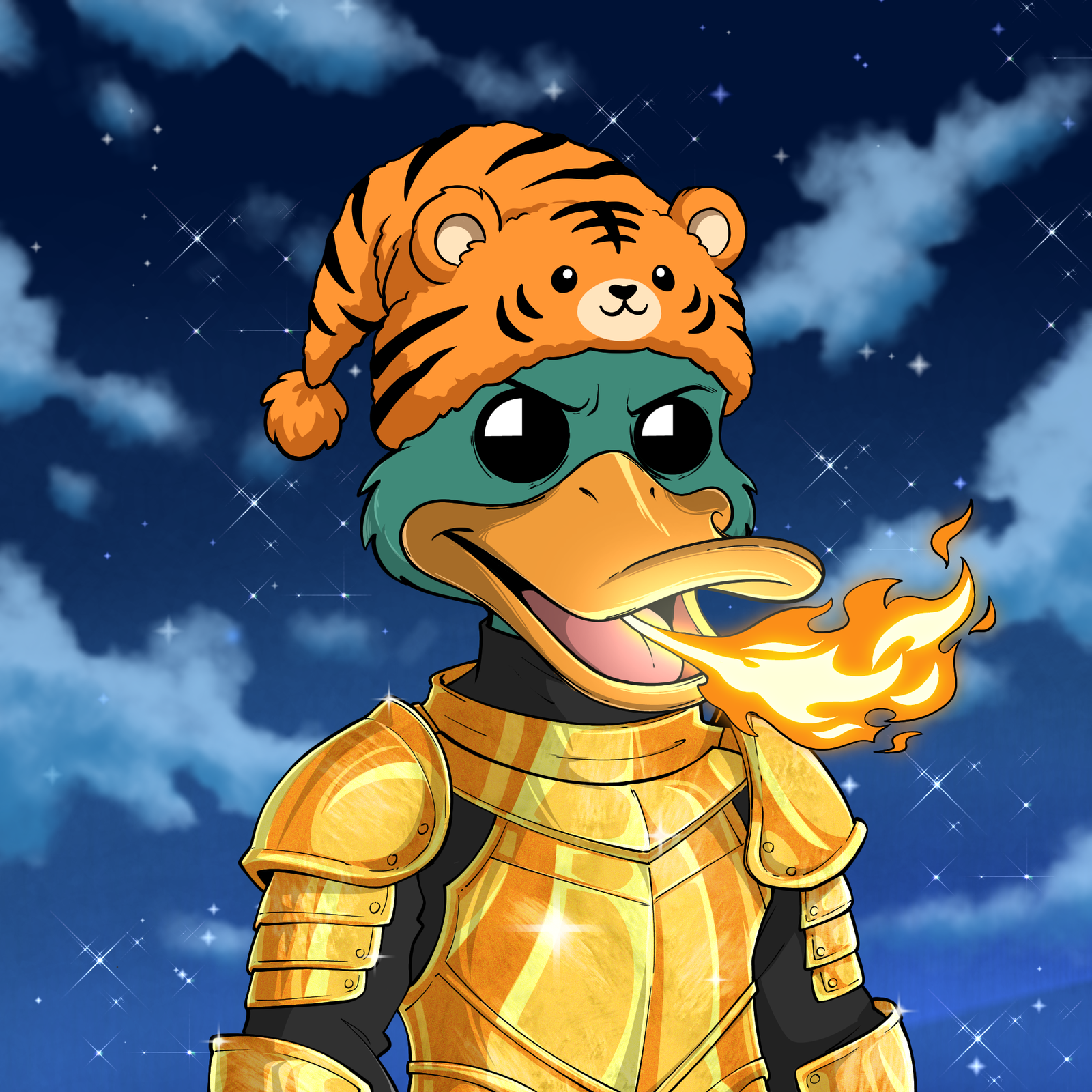 Grumpy Duck #1250