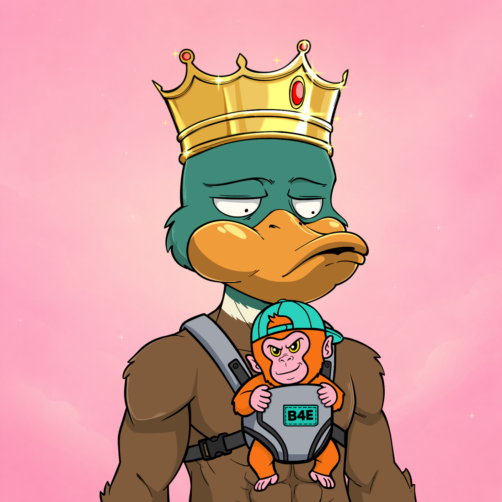 Grumpy Duck #1304