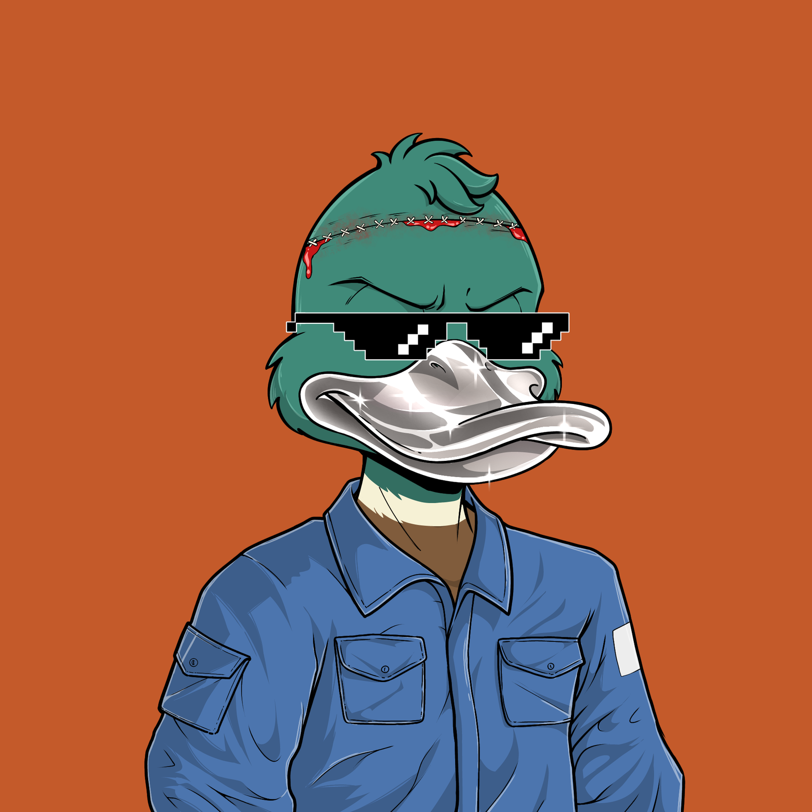 Grumpy Duck #1316
