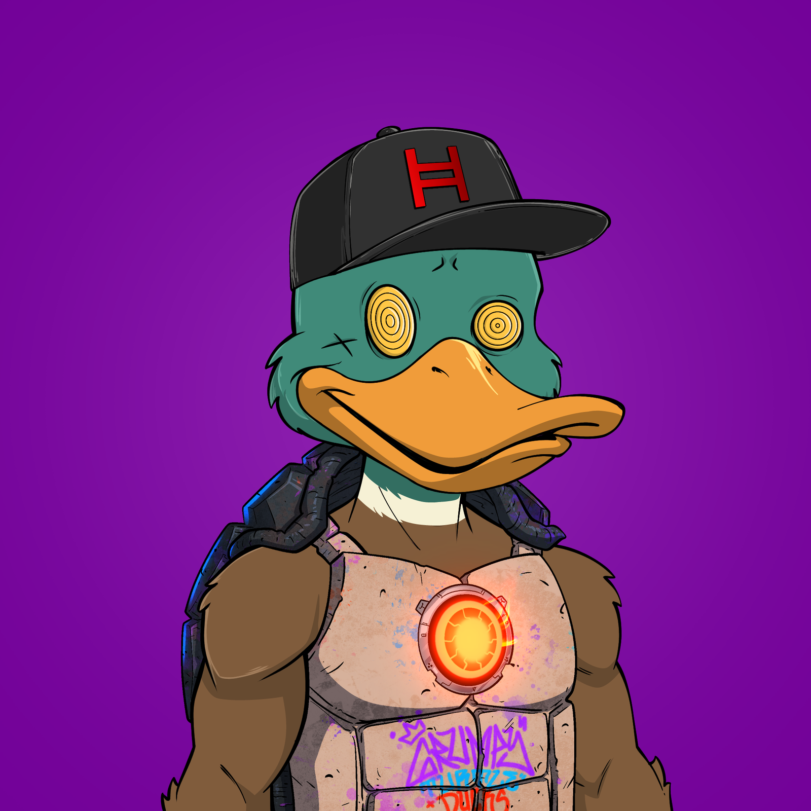 Grumpy Duck #1377