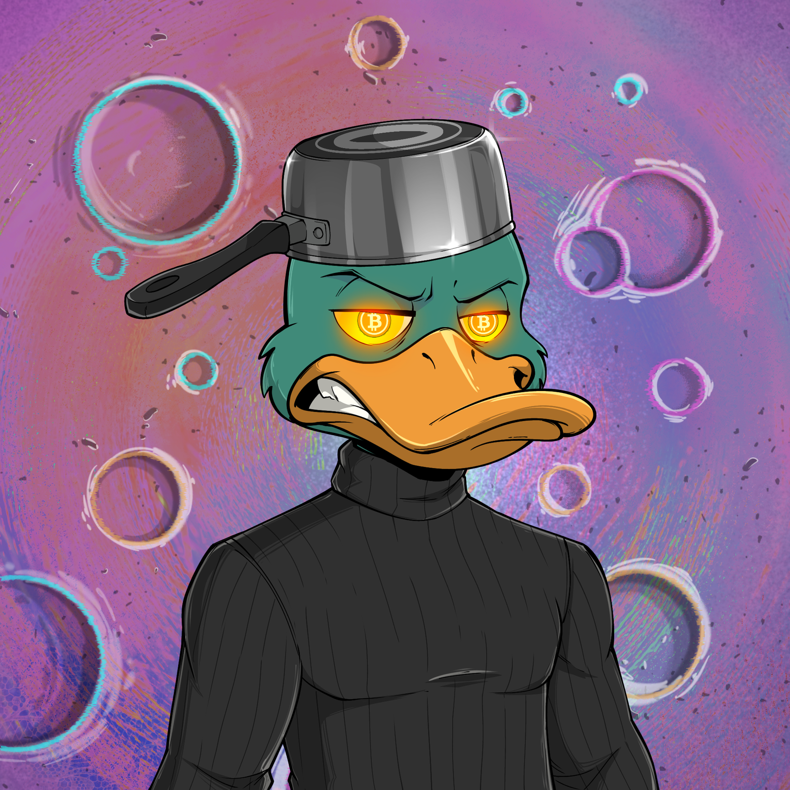 Grumpy Duck #1418