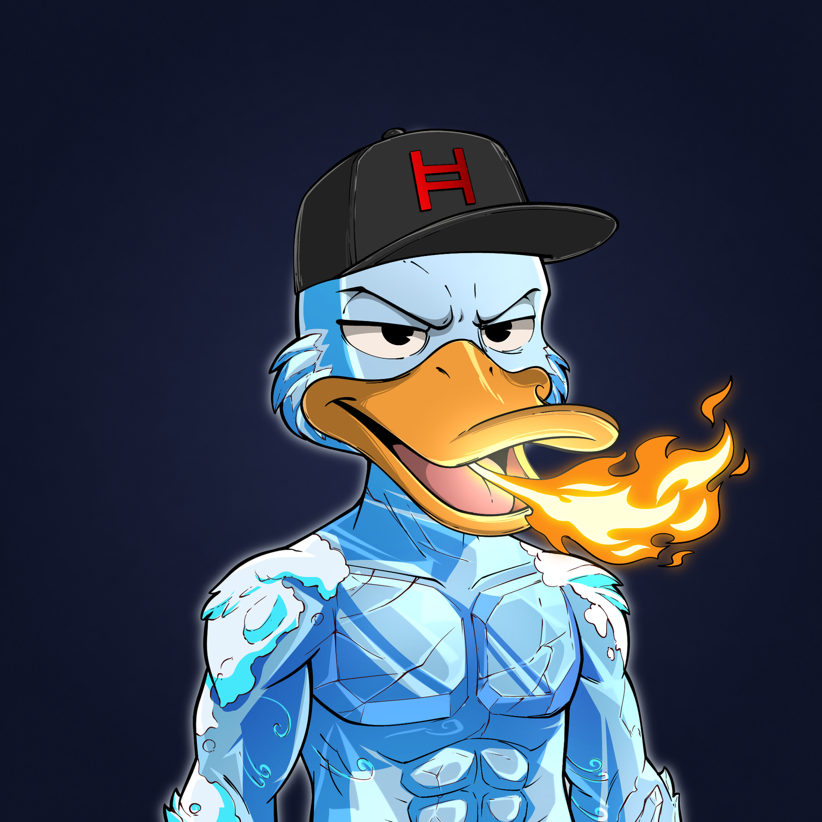 Grumpy Duck #711