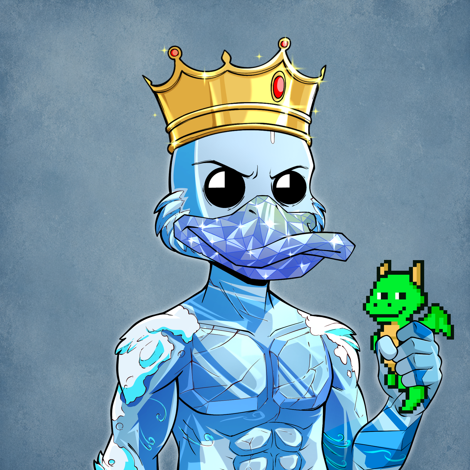 Grumpy Duck #713