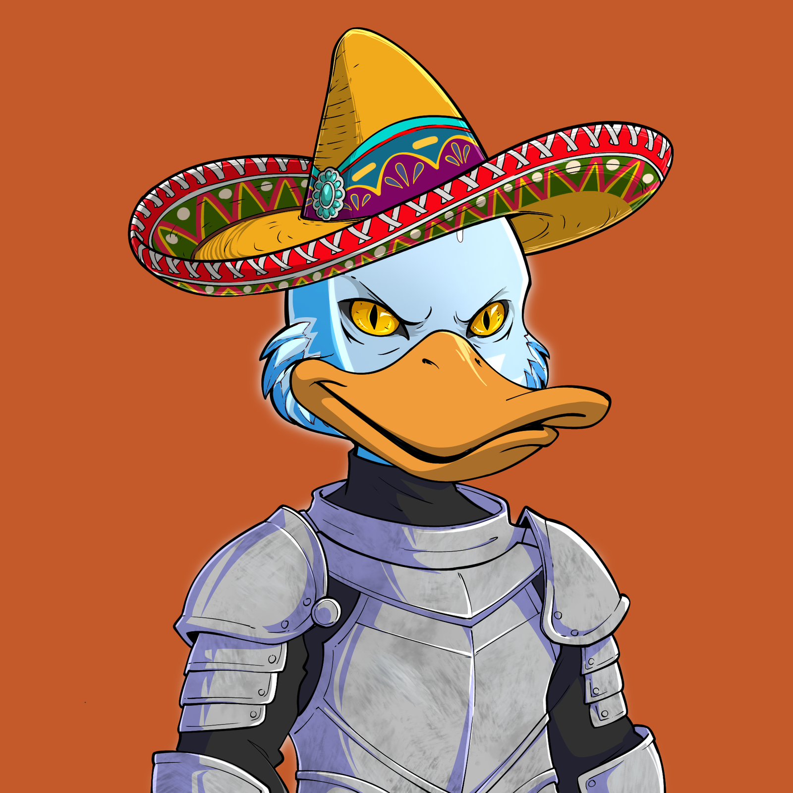 Grumpy Duck #717