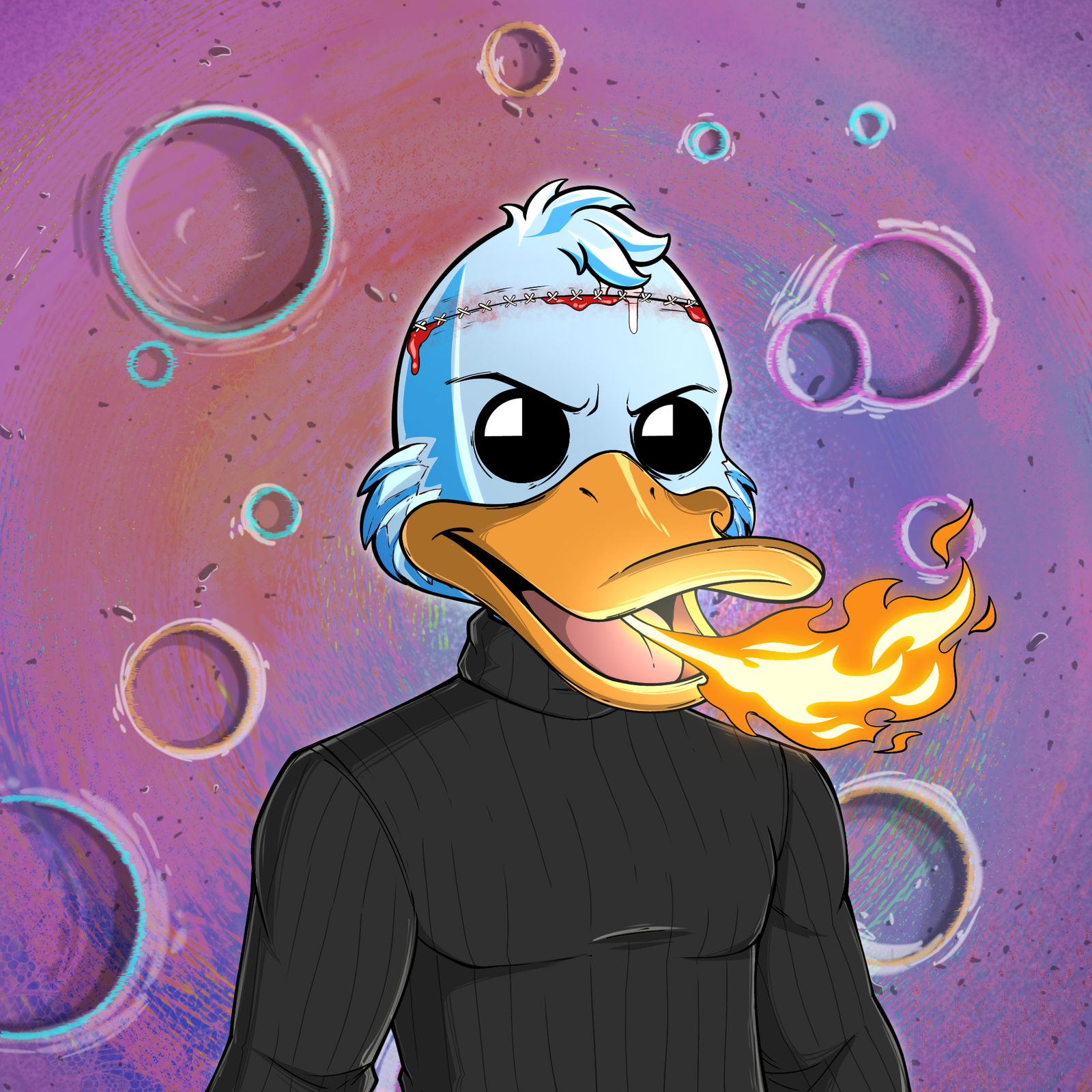 Grumpy Duck #721