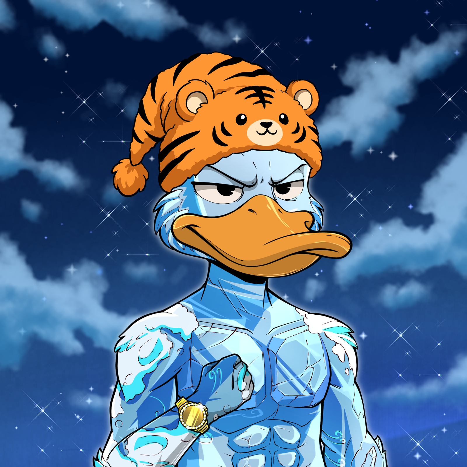 Grumpy Duck #724
