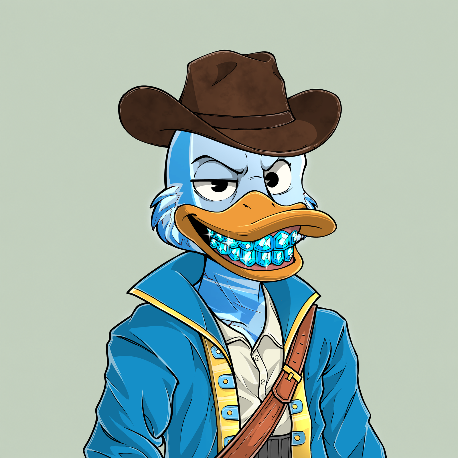 Grumpy Duck #726