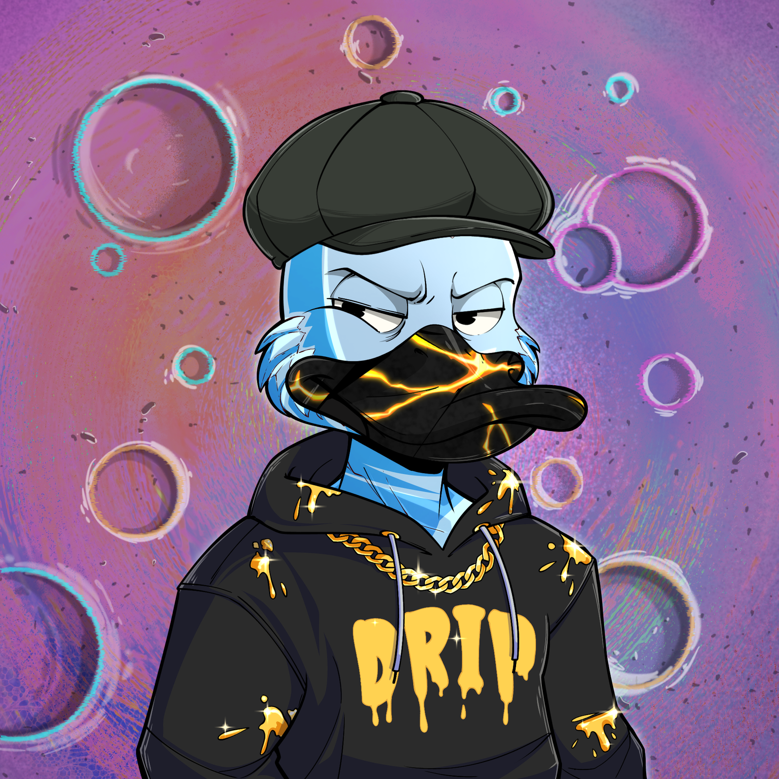 Grumpy Duck #732