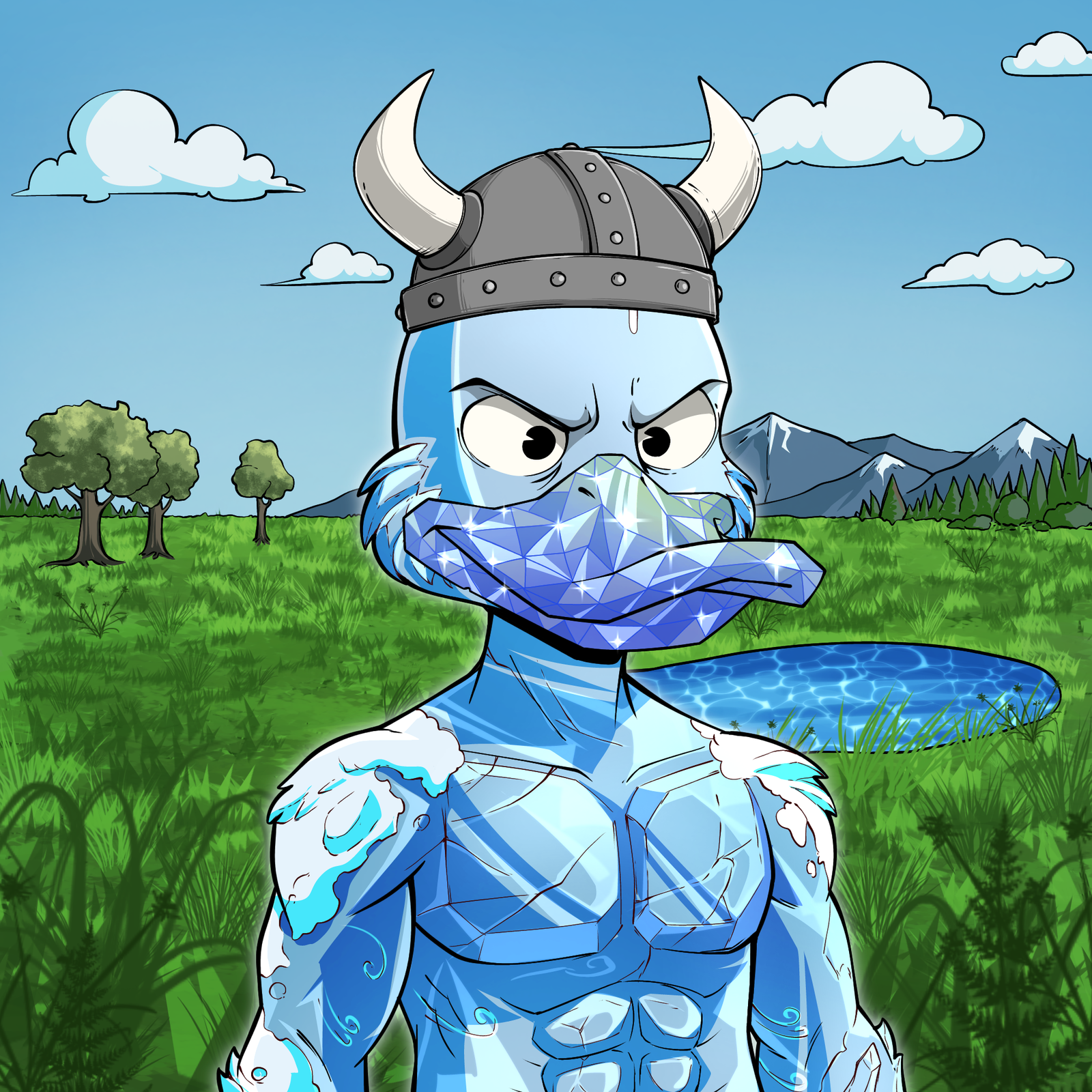 Grumpy Duck #738