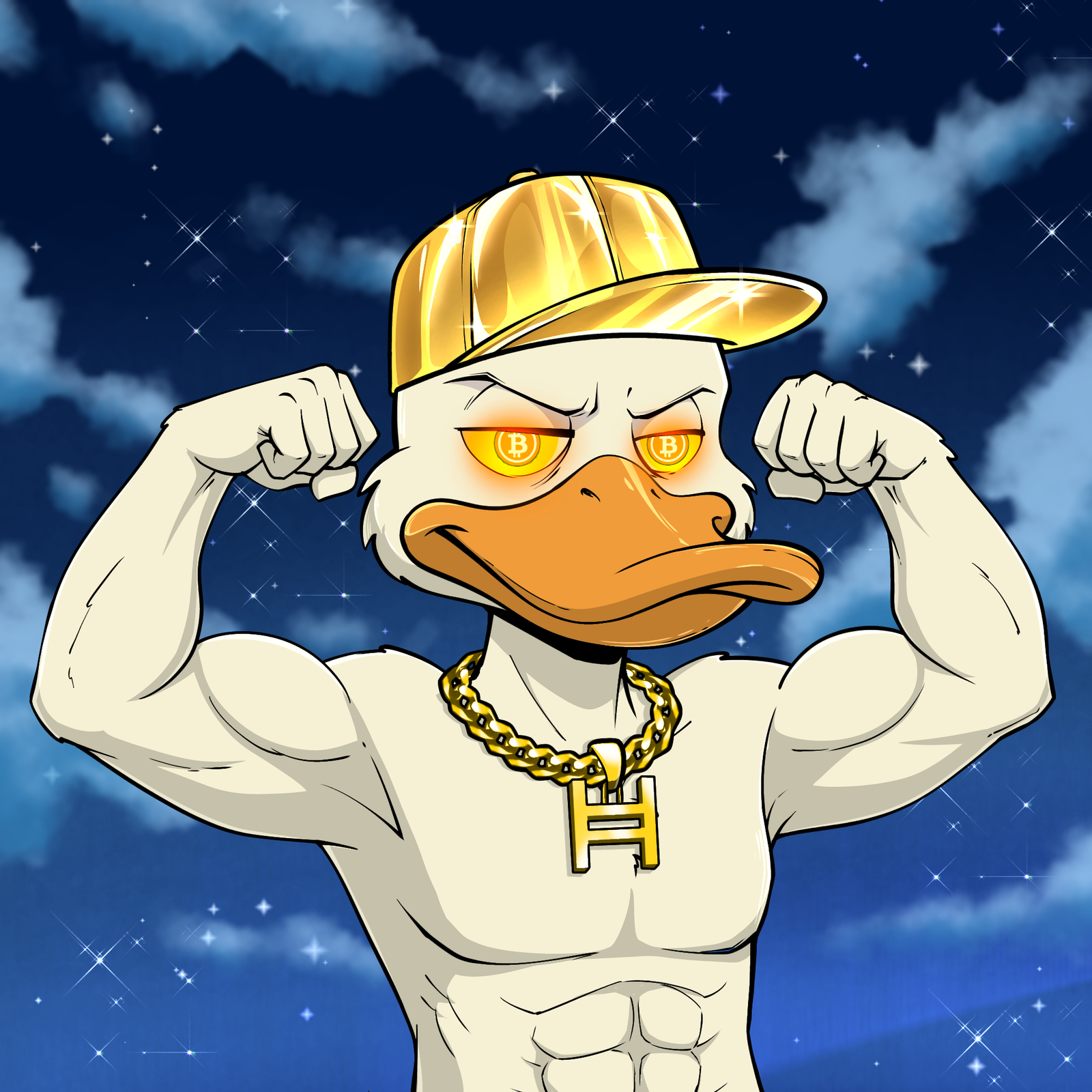 Grumpy Duck #758