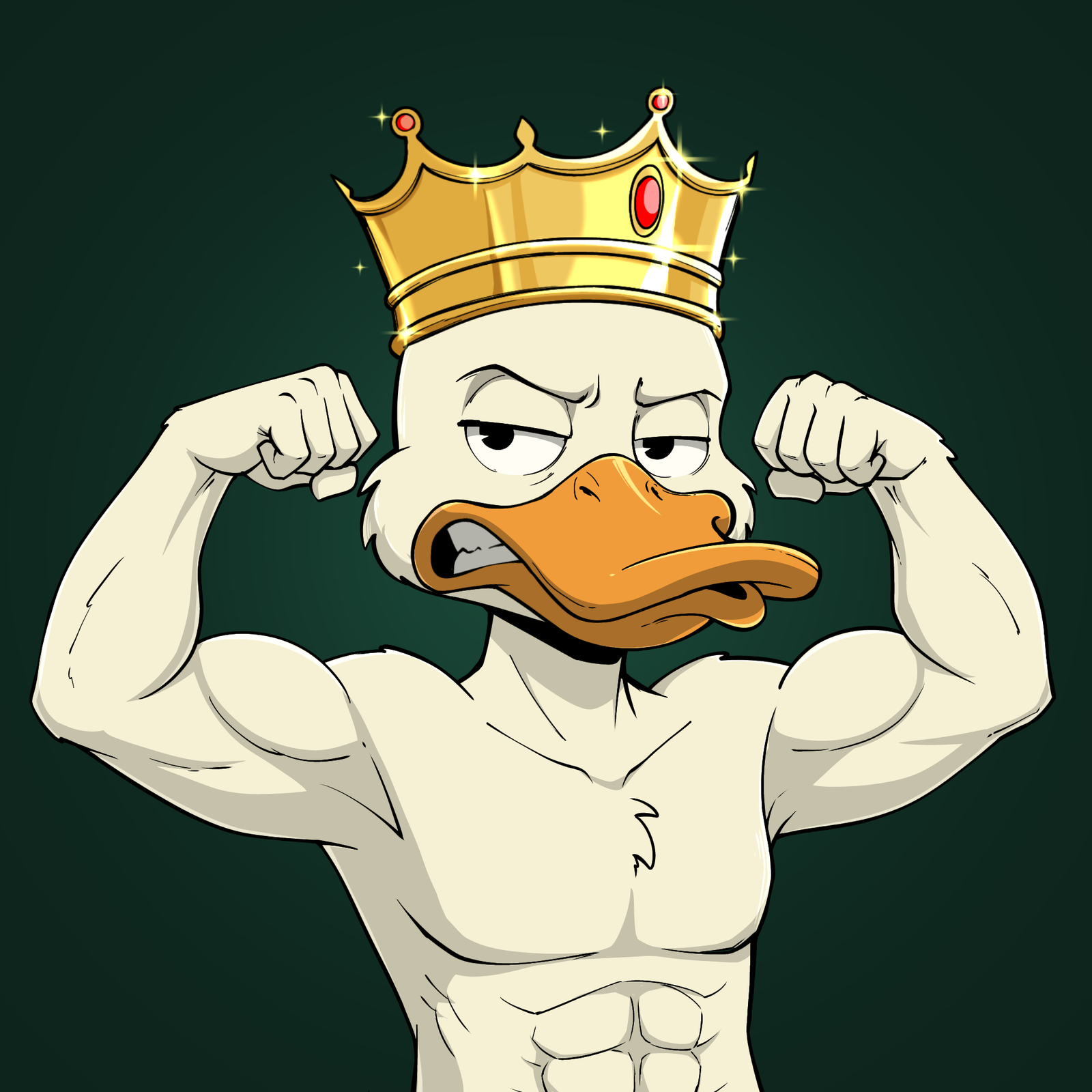 Grumpy Duck #768