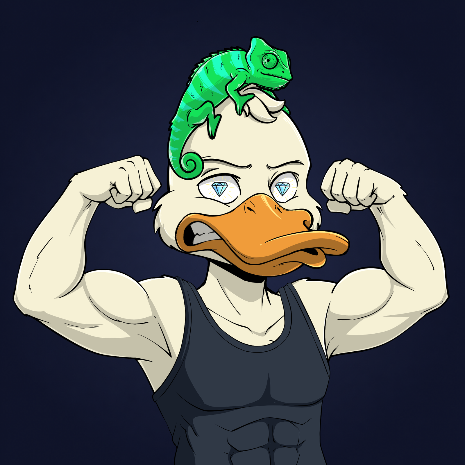 Grumpy Duck #777