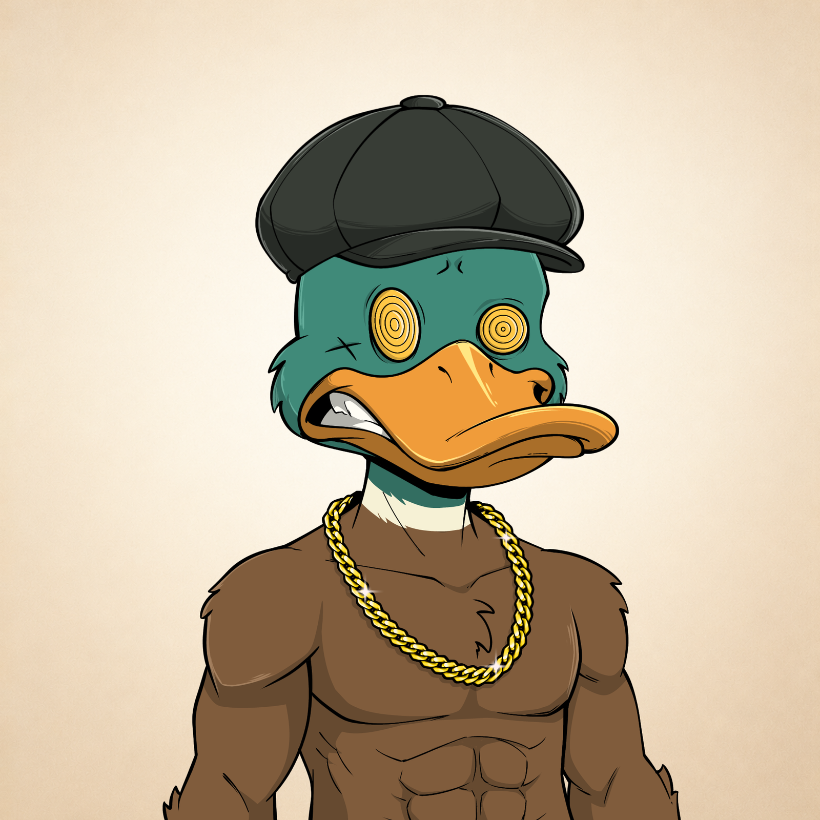 Grumpy Duck #805