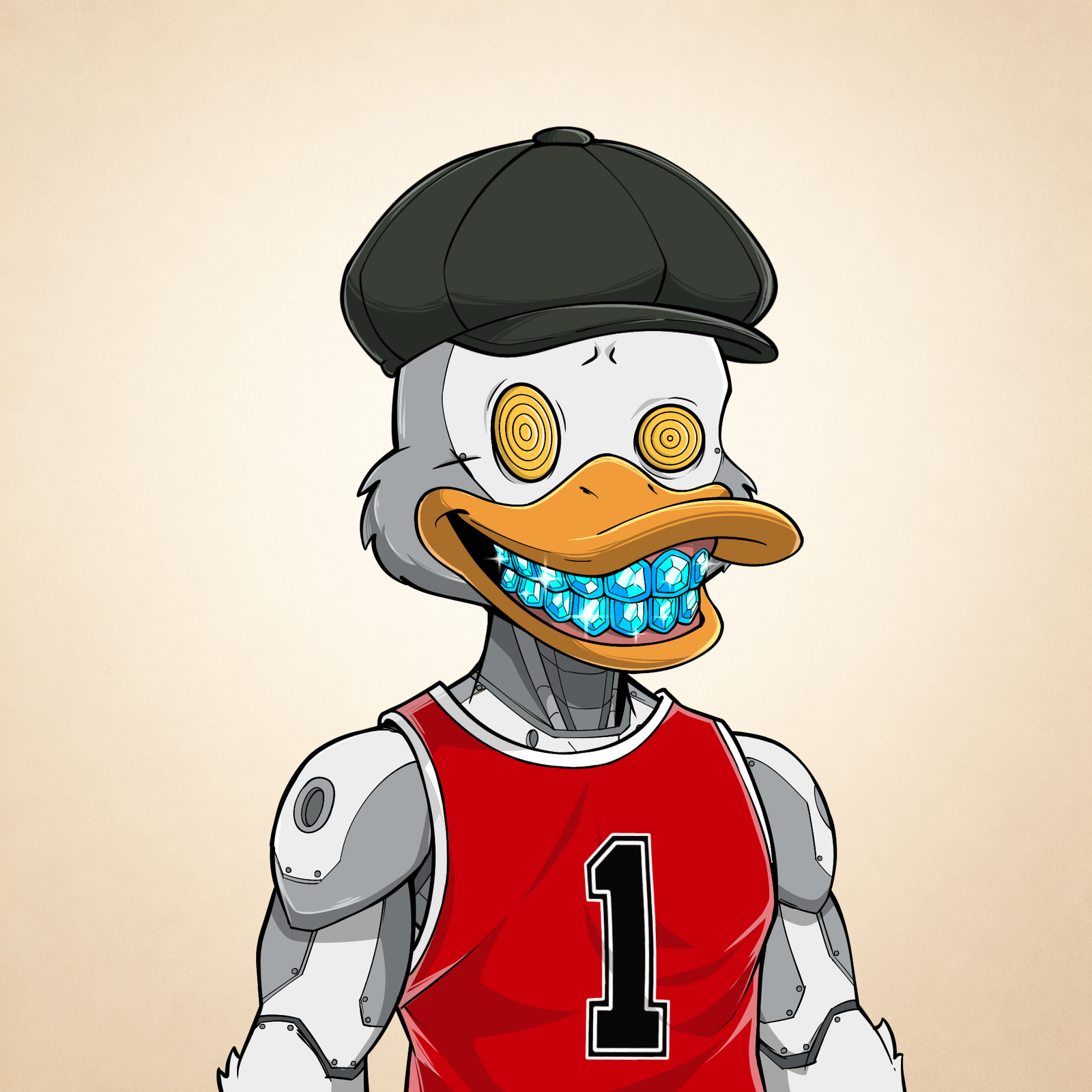 Grumpy Duck #806