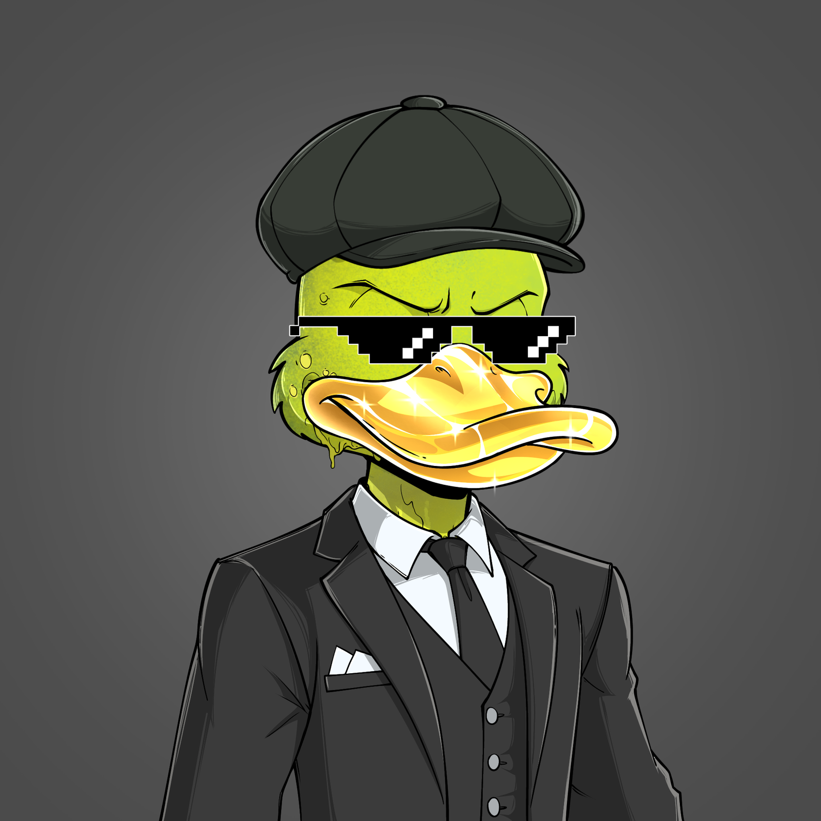 Grumpy Duck #807