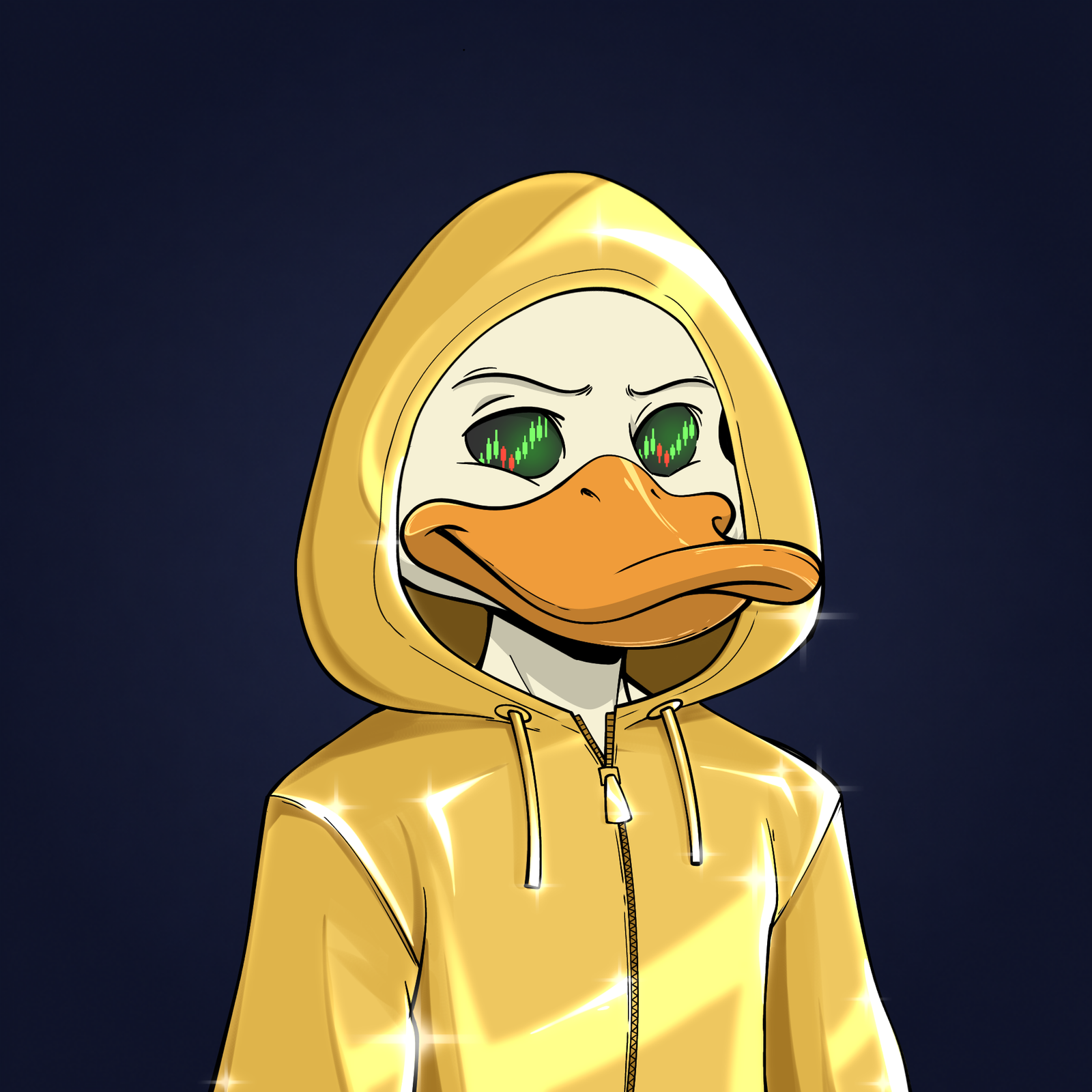 Grumpy Duck #813