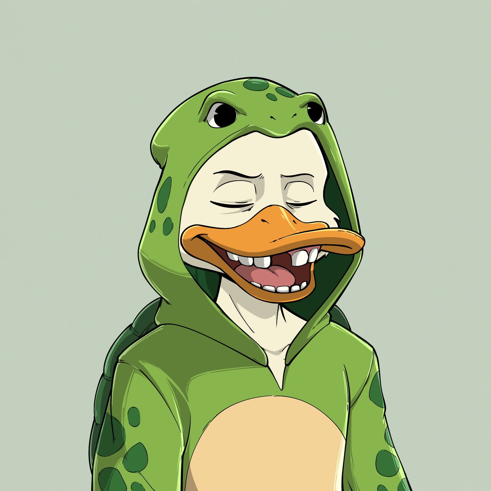Grumpy Duck #825