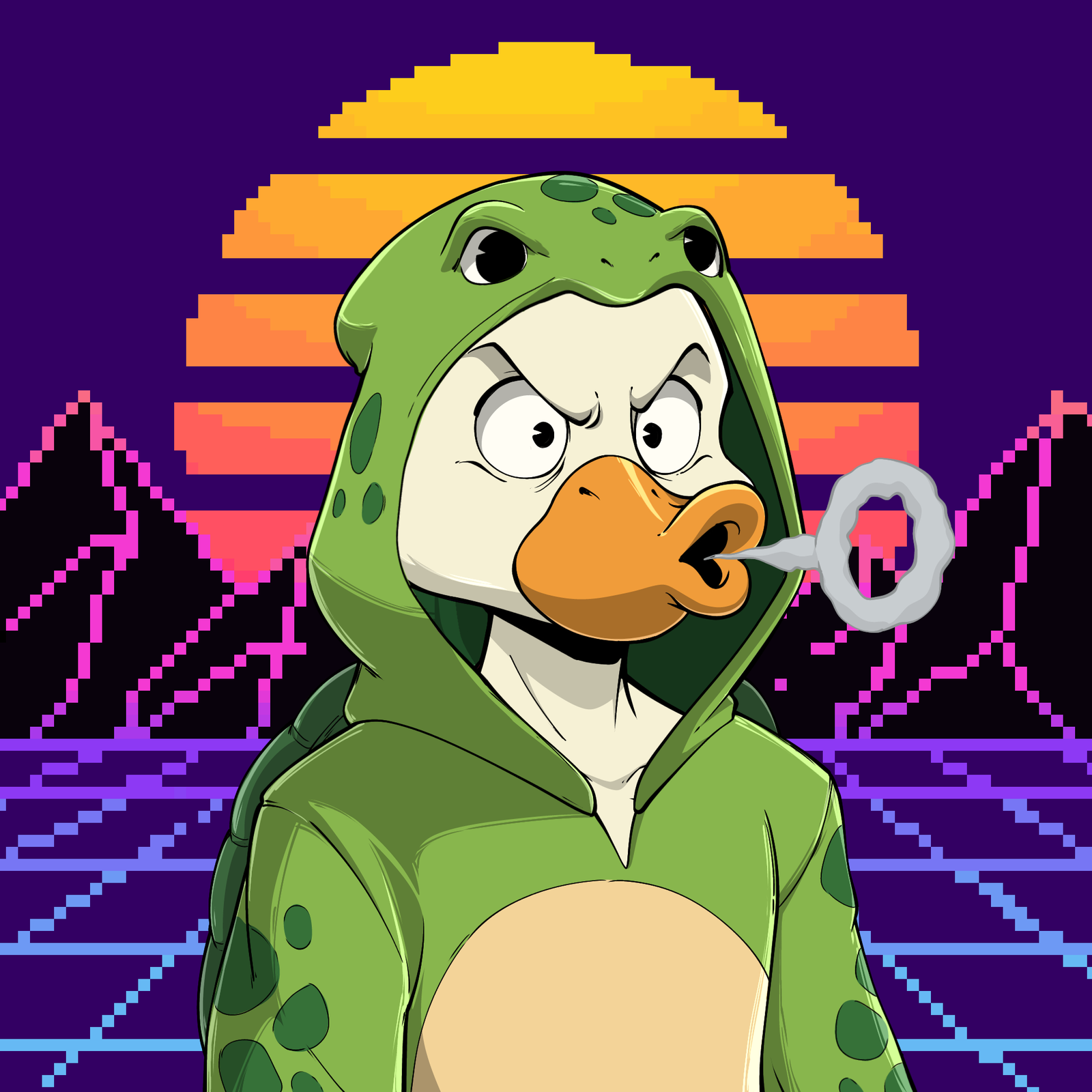Grumpy Duck #828